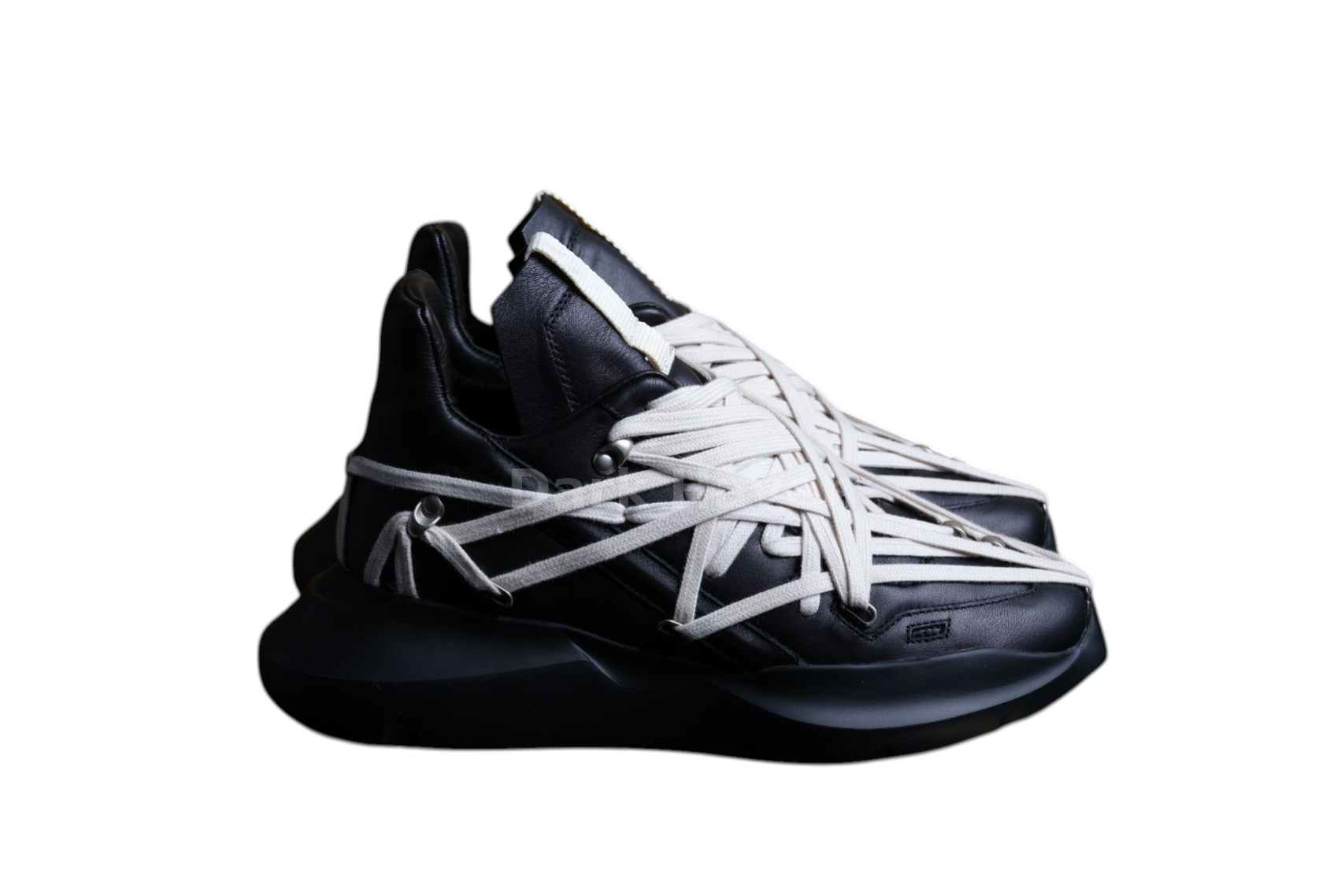 Megalace Geth Runner Black Sneakers