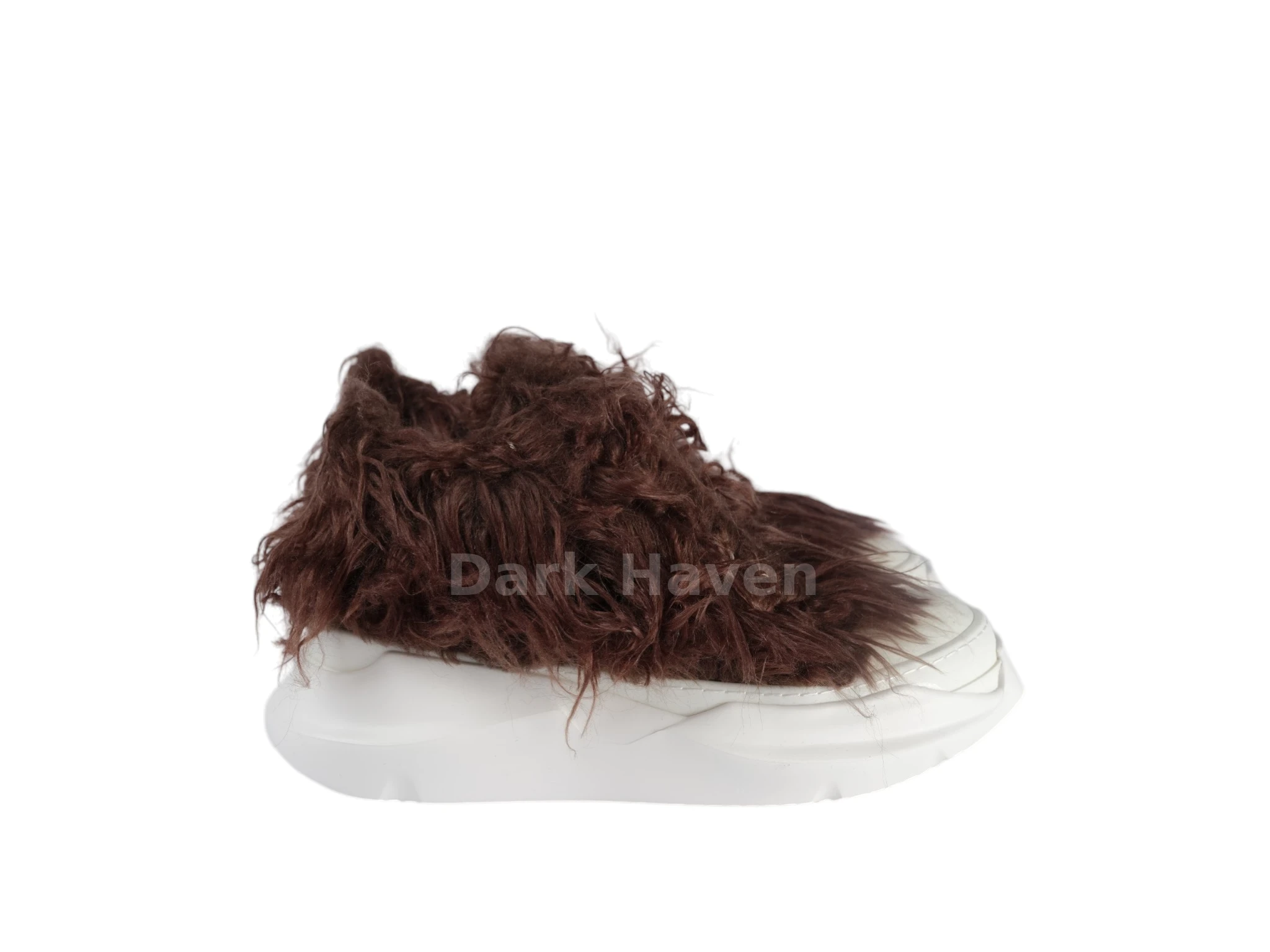Abstract Fur Yeti Dust Low Sneakers