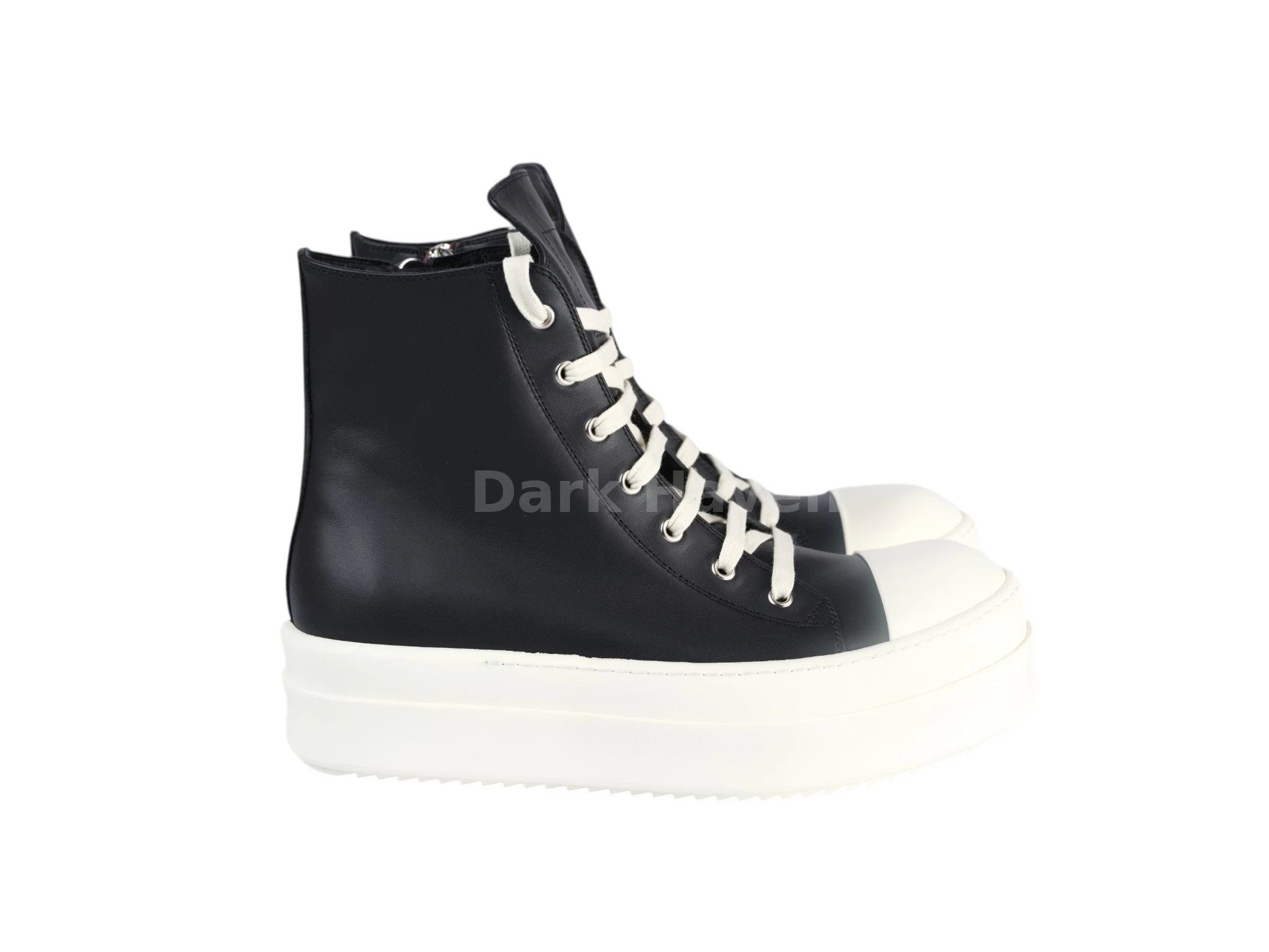Mega Bumper Ramones Leather Black/Milk