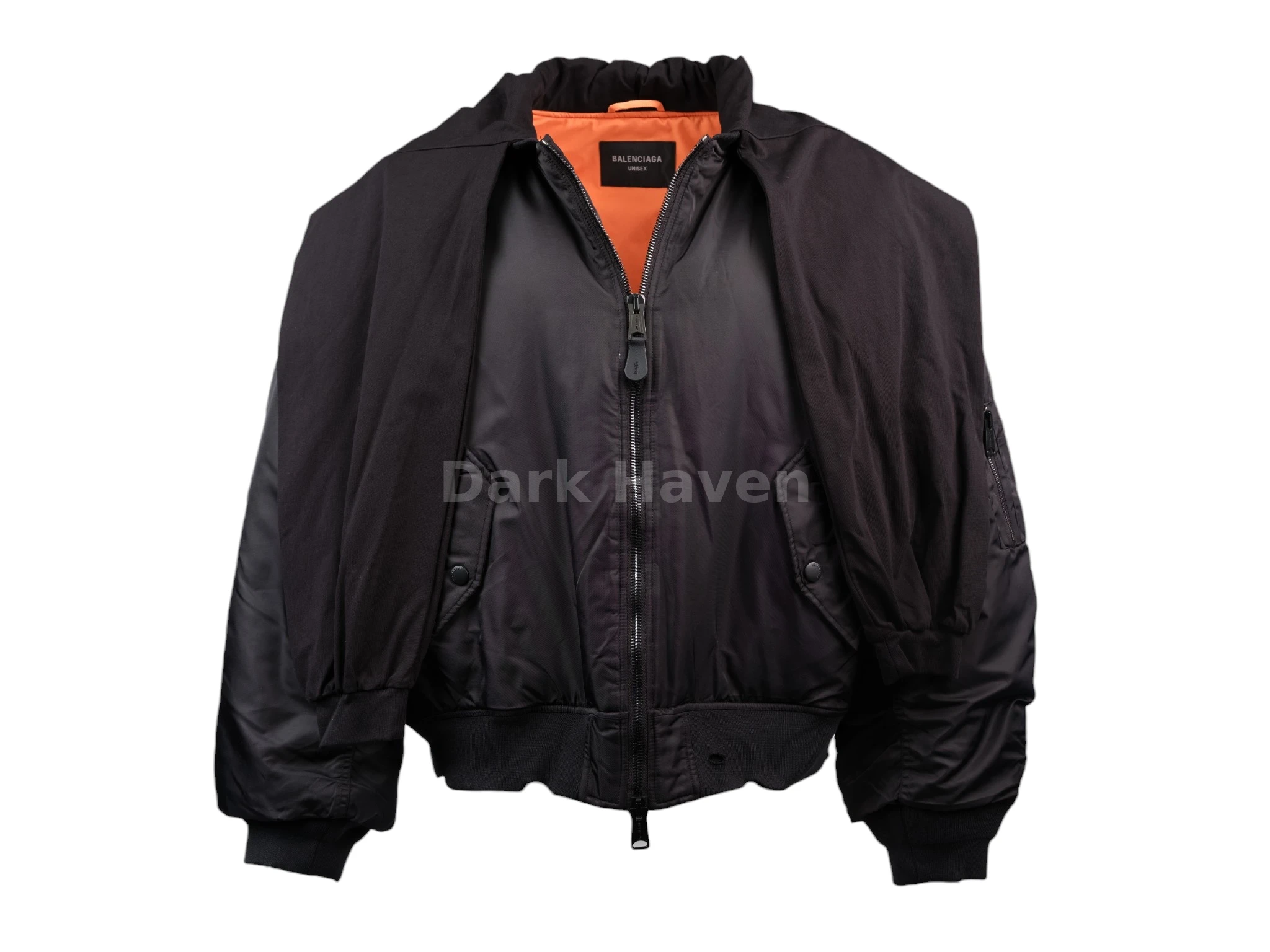 INCOGNITO Bomber Jacket Black