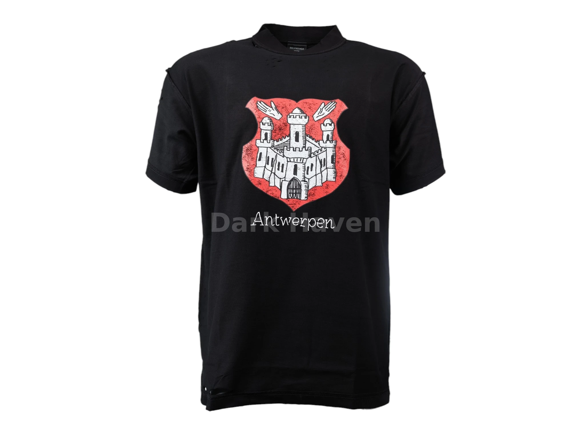 Black Antwerpen Inside-Out T-Shirt