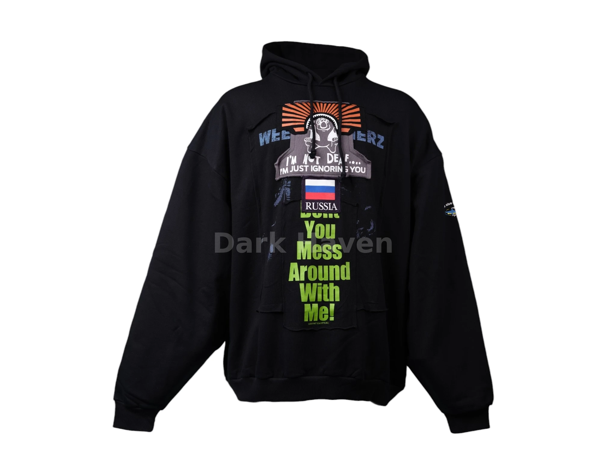 Russian Patch Hoodie