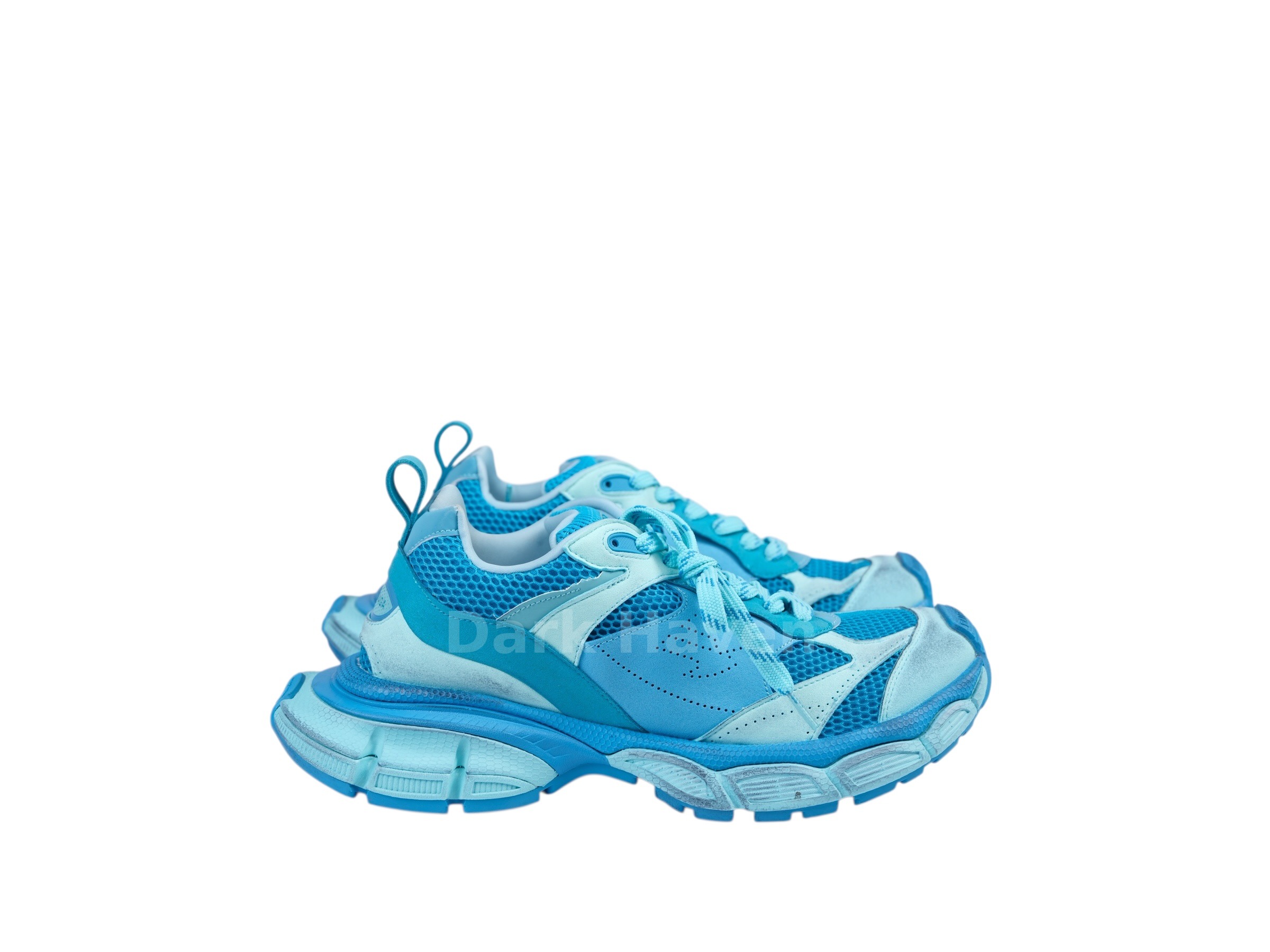 3XL Sneaker Mesh / Suede Light Blue