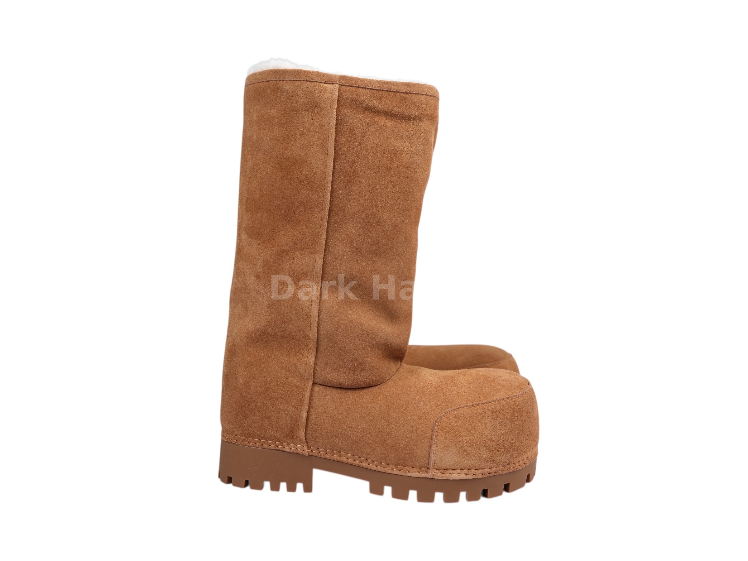 Alaska Fur High Boot Suede