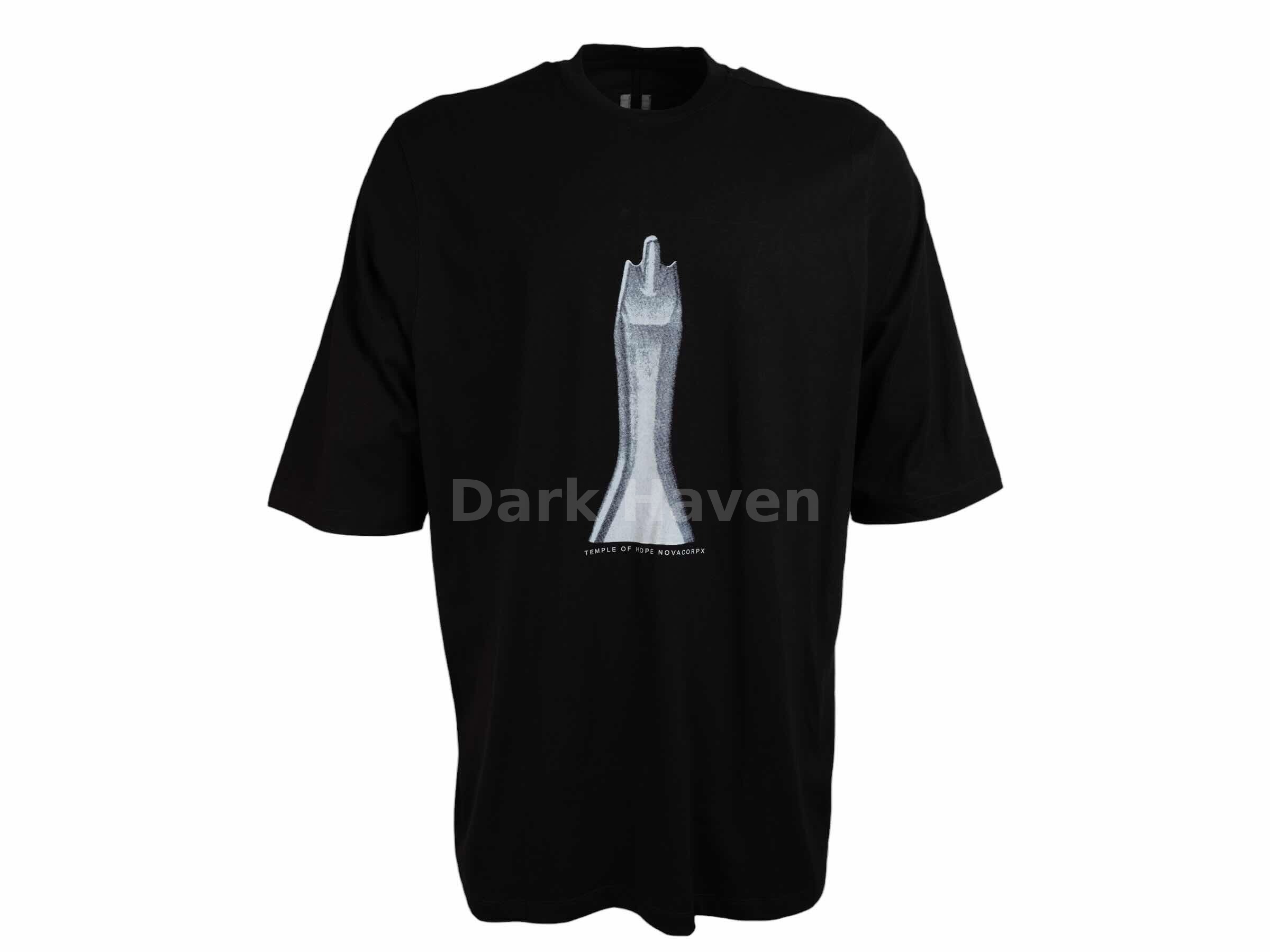 HOLLYWOOD S/S 25 Temple of Hope Oversized Tee Black