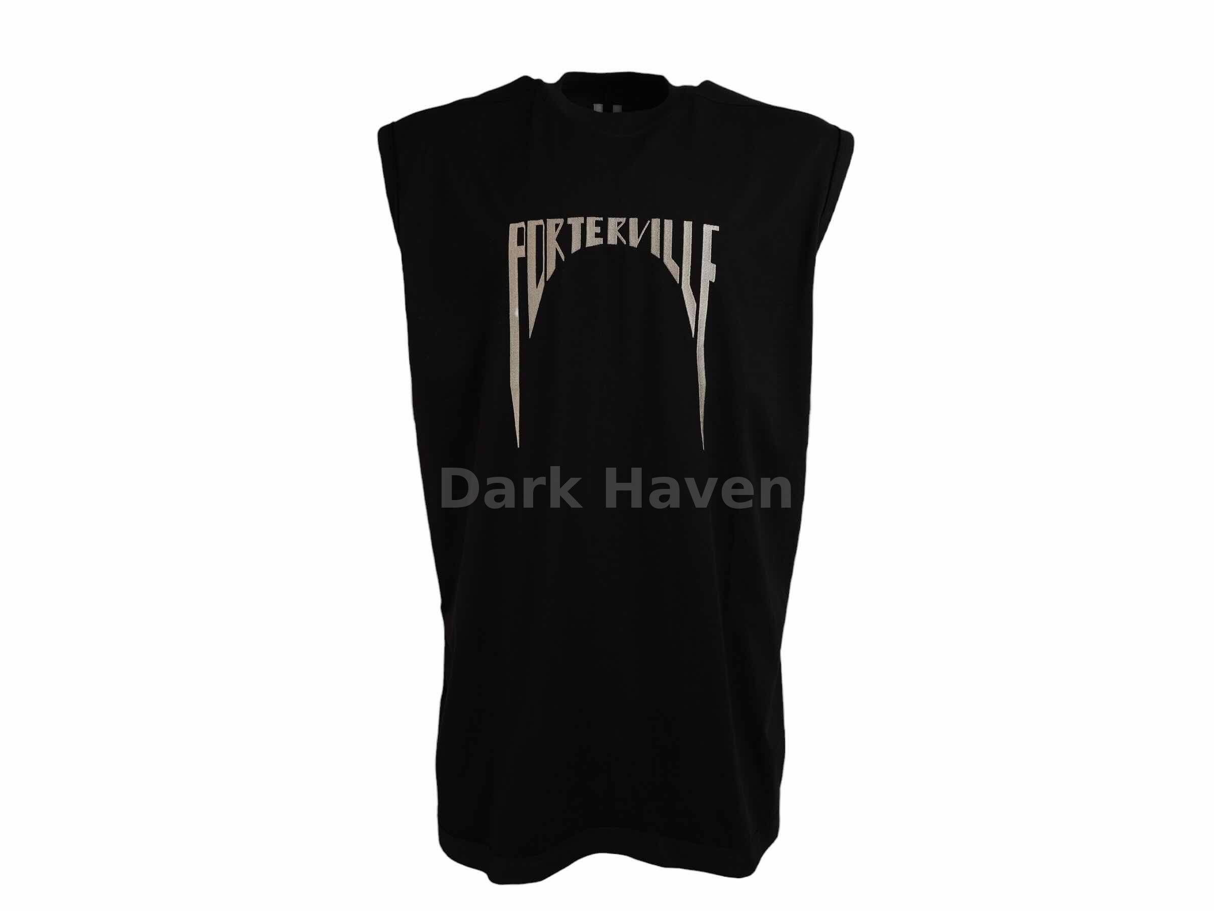 PORTERVILLE F/W 24 Sleeveless Logo Tee Black