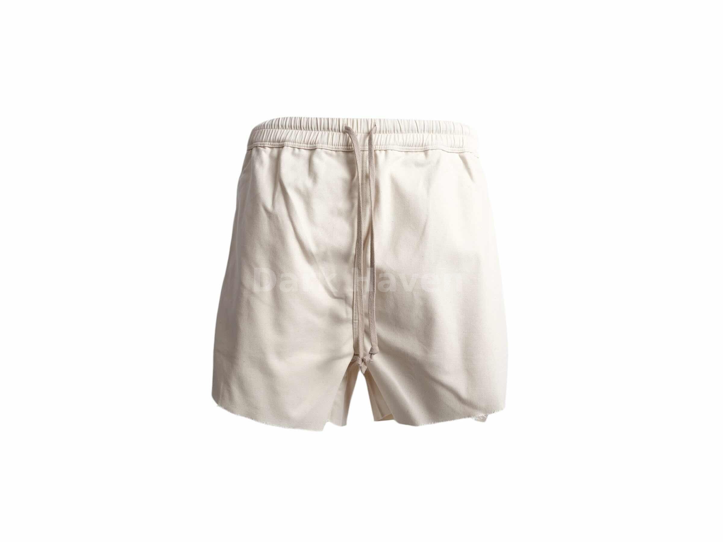 Rick Owens Cotton Drawstring Shorts
