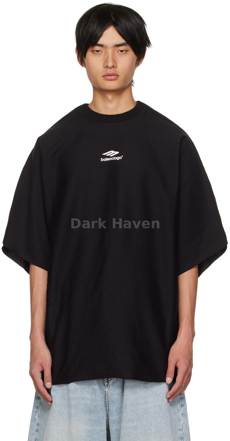 3B Sports Icon Oversized T-Shirt Black