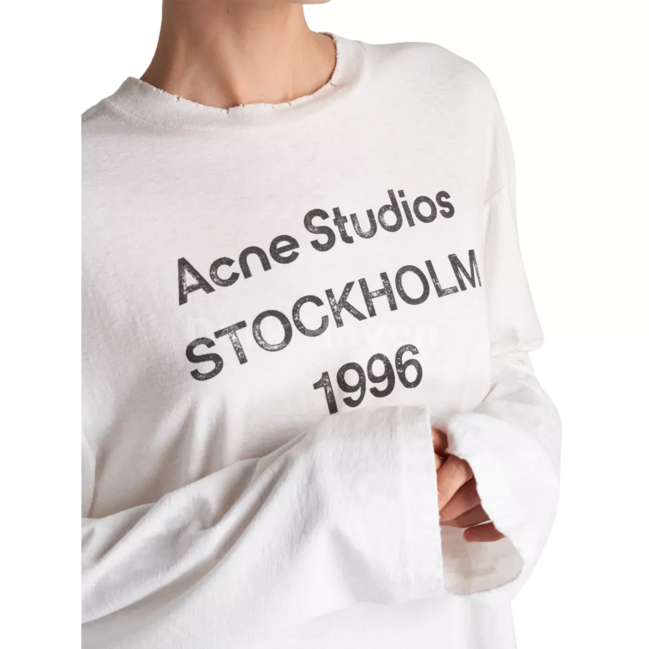 Stockholm 1996 Longsleeve White