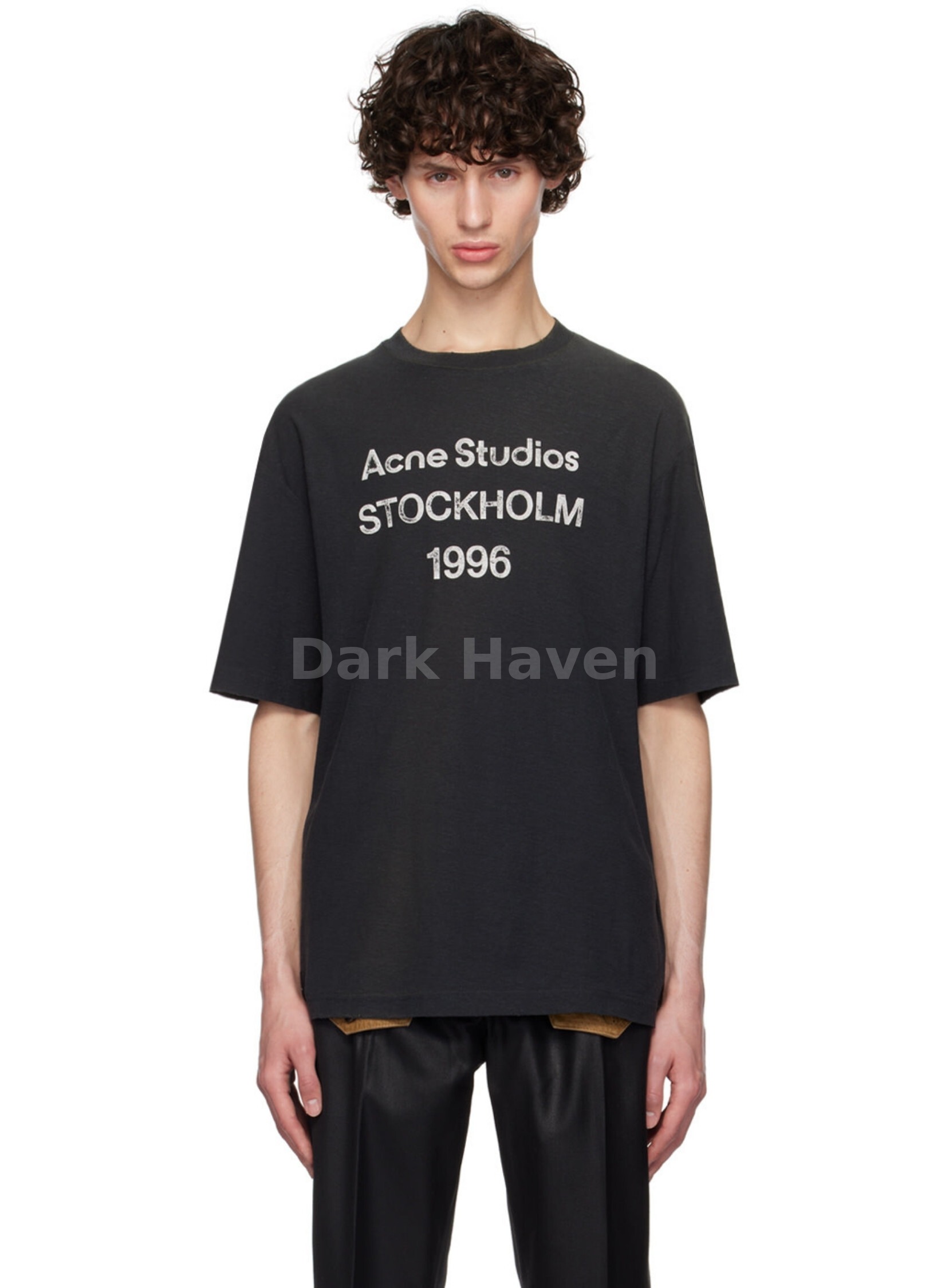 Stockholm 1996 T-Shirt Washed Black