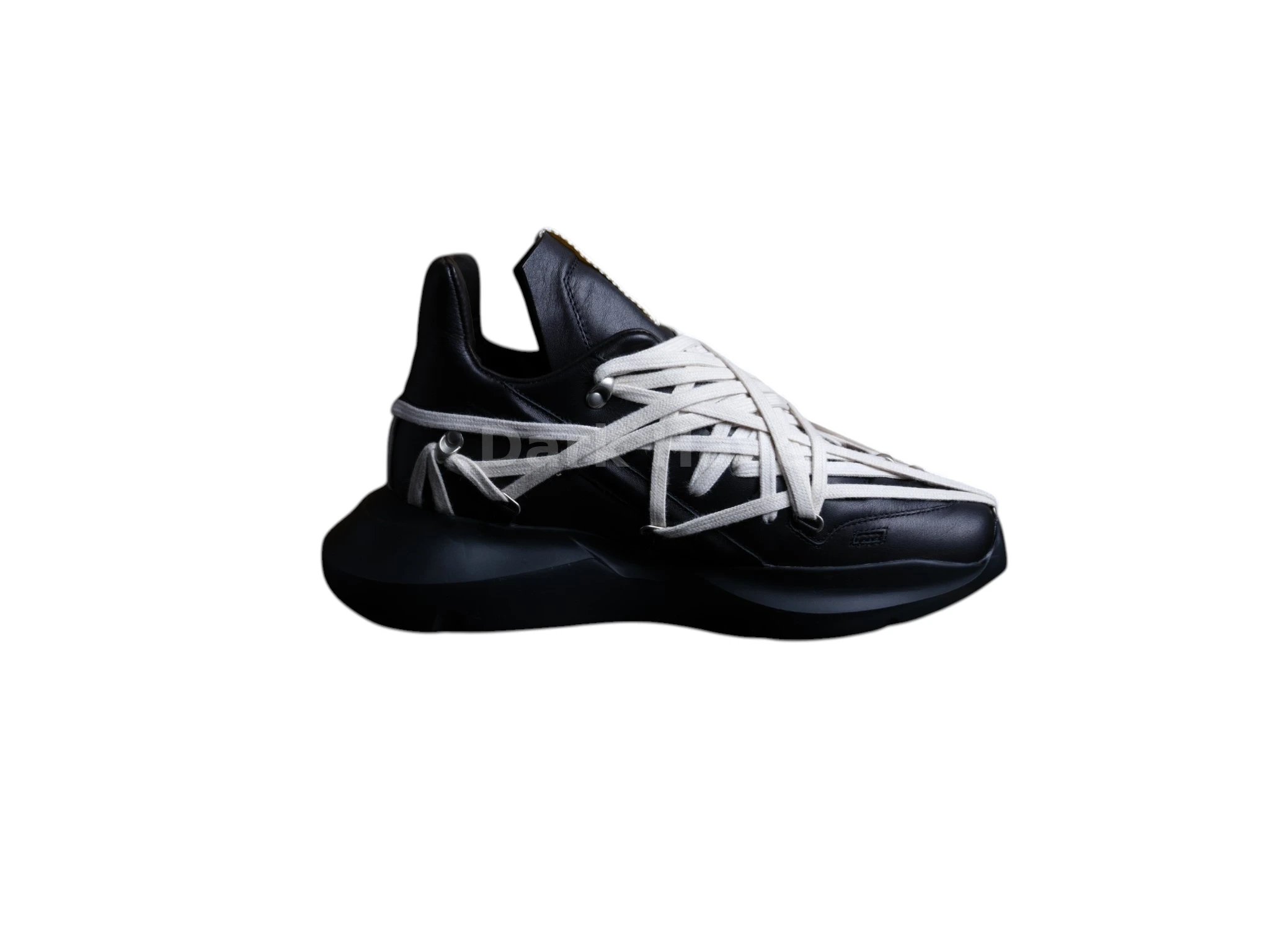 Megalace Geth Runner Black Sneakers