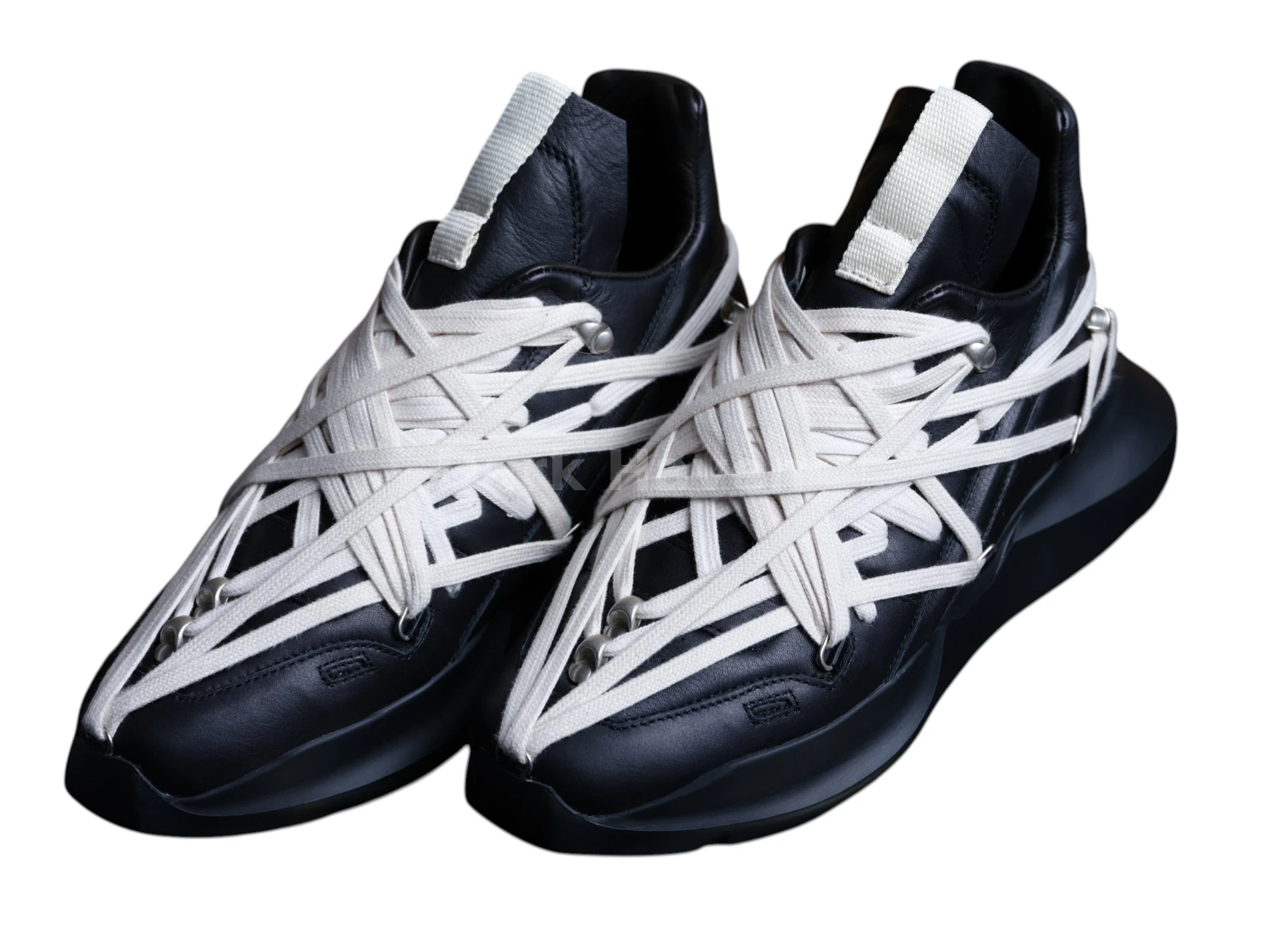 Megalace Geth Runner Black Sneakers