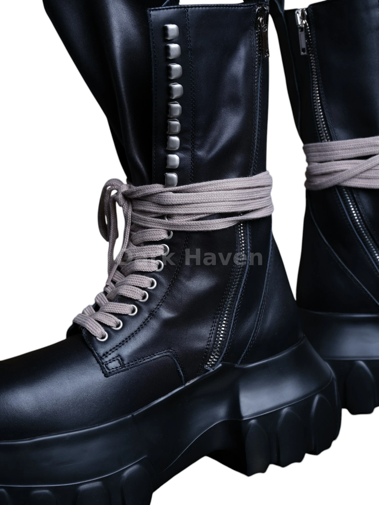 Army Mega Tractor Boots Laces