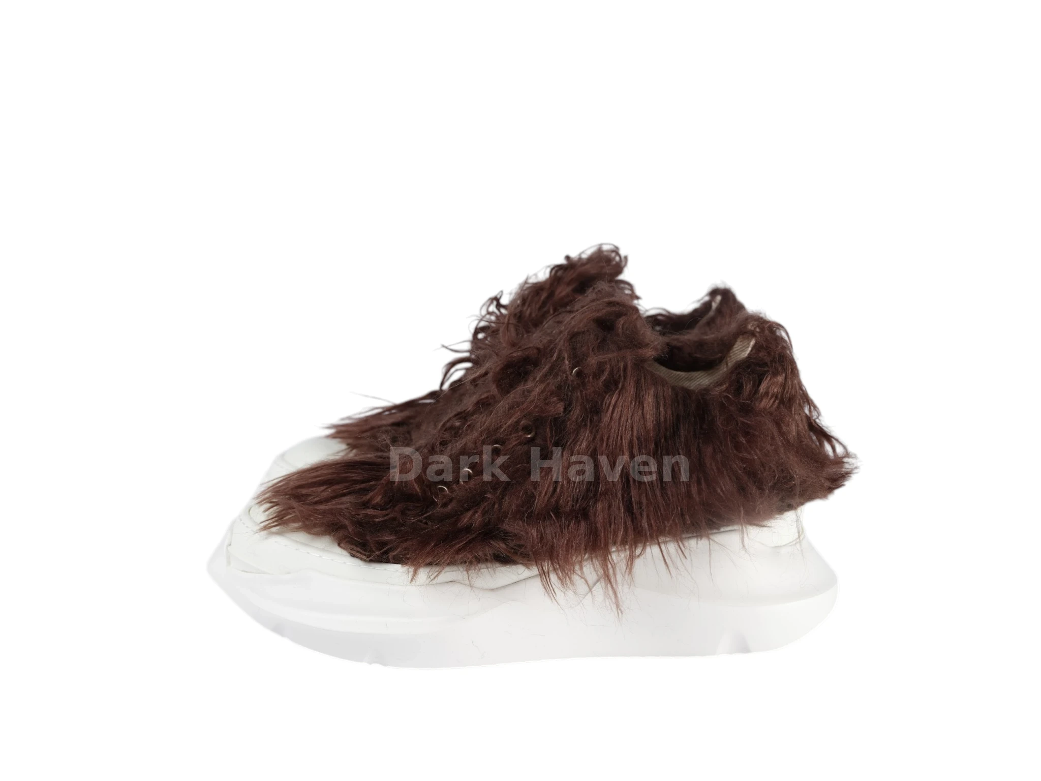Abstract Fur Yeti Dust Low Sneakers