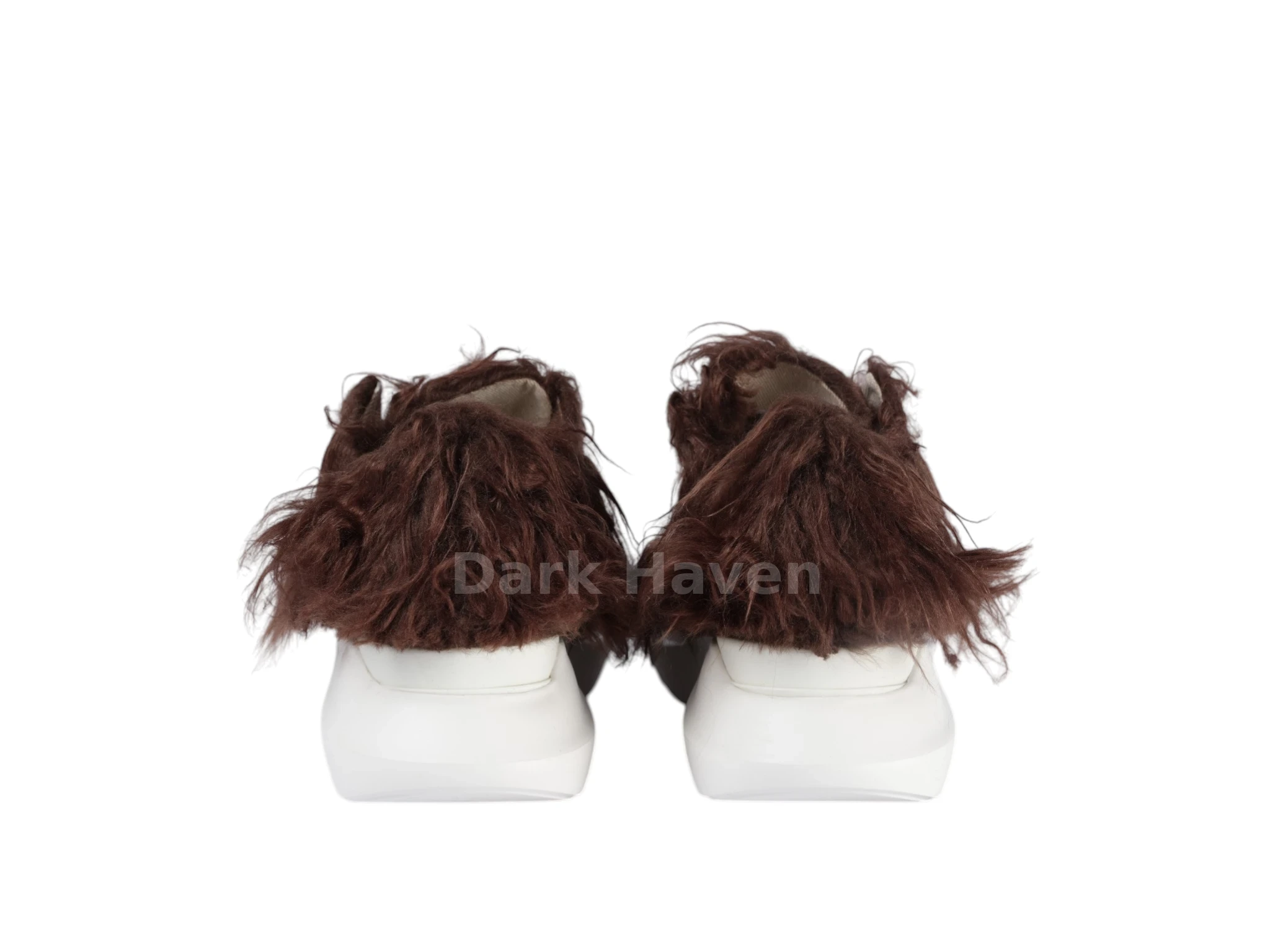 Abstract Fur Yeti Dust Low Sneakers