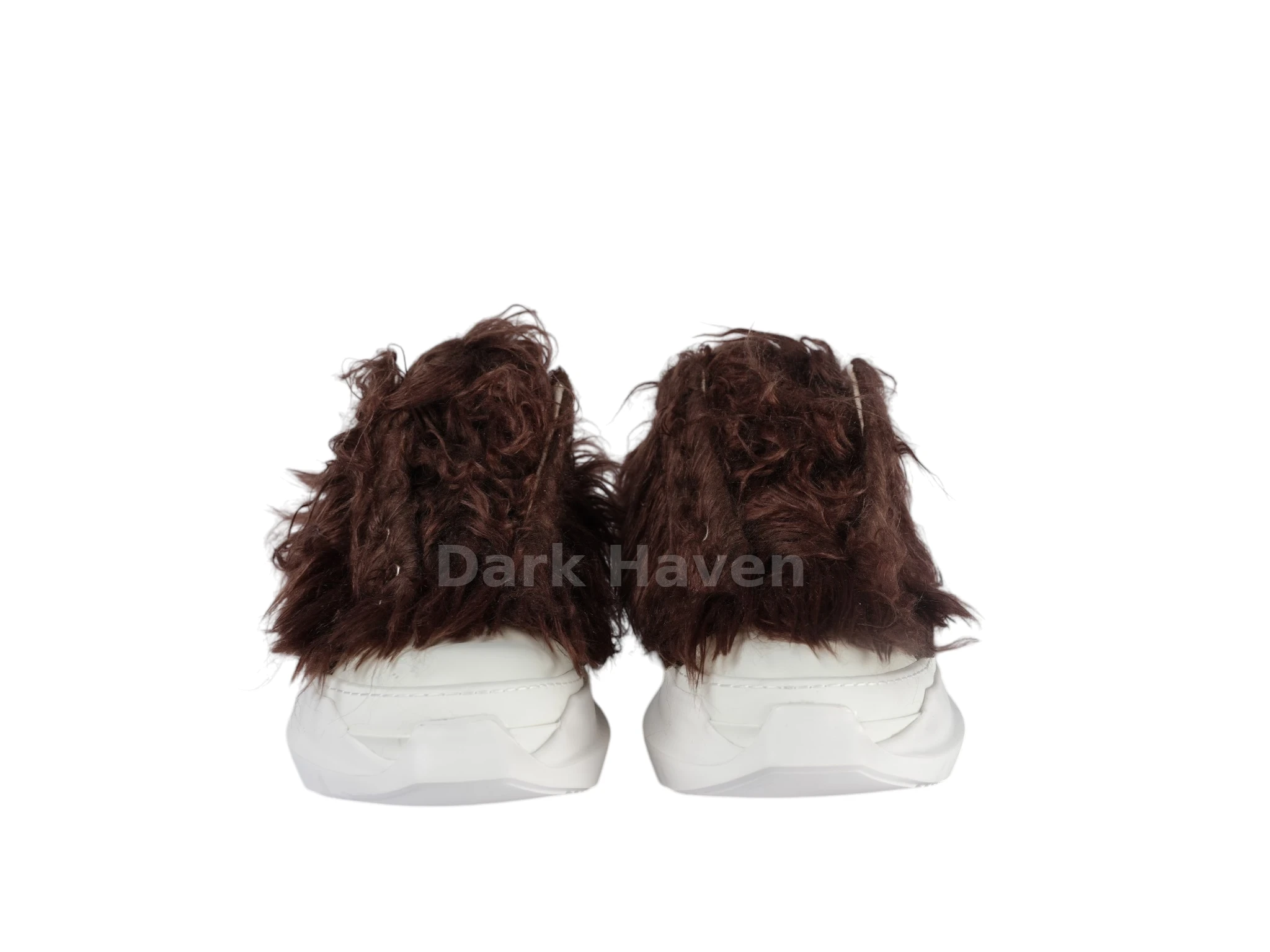 Abstract Fur Yeti Dust Low Sneakers
