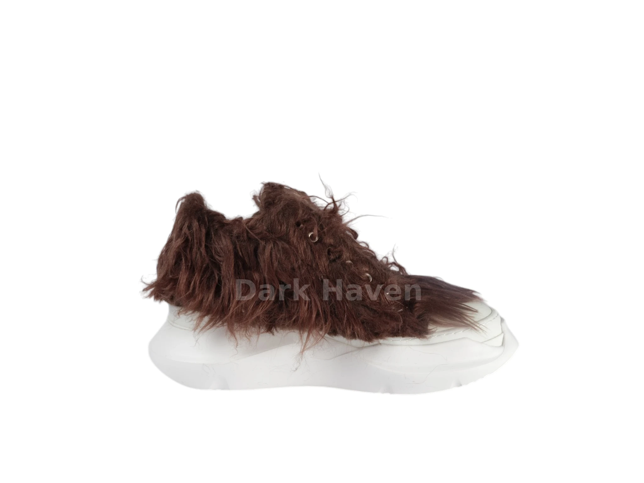 Abstract Fur Yeti Dust Low Sneakers