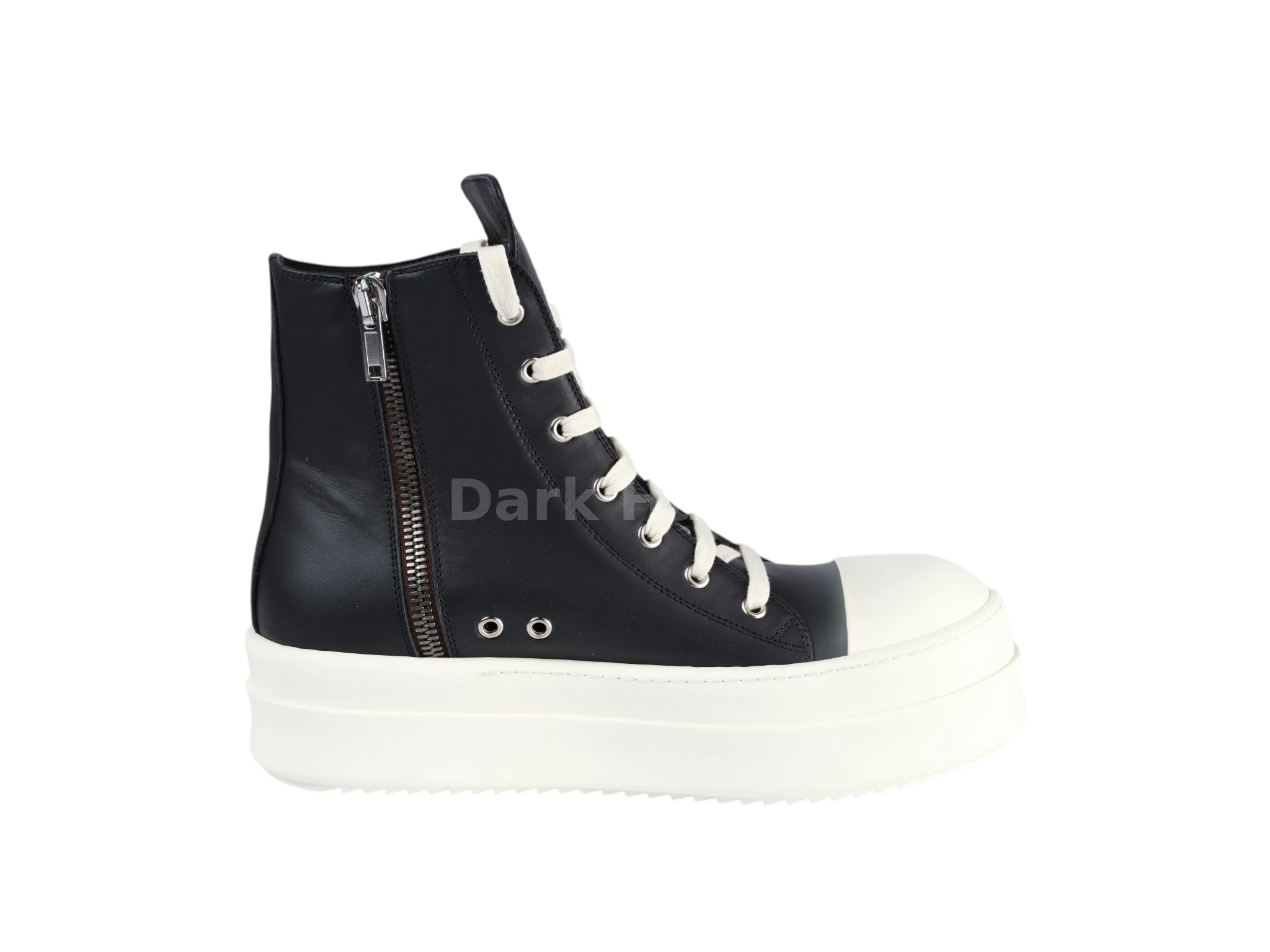 Mega Bumper Ramones Leather Black/Milk