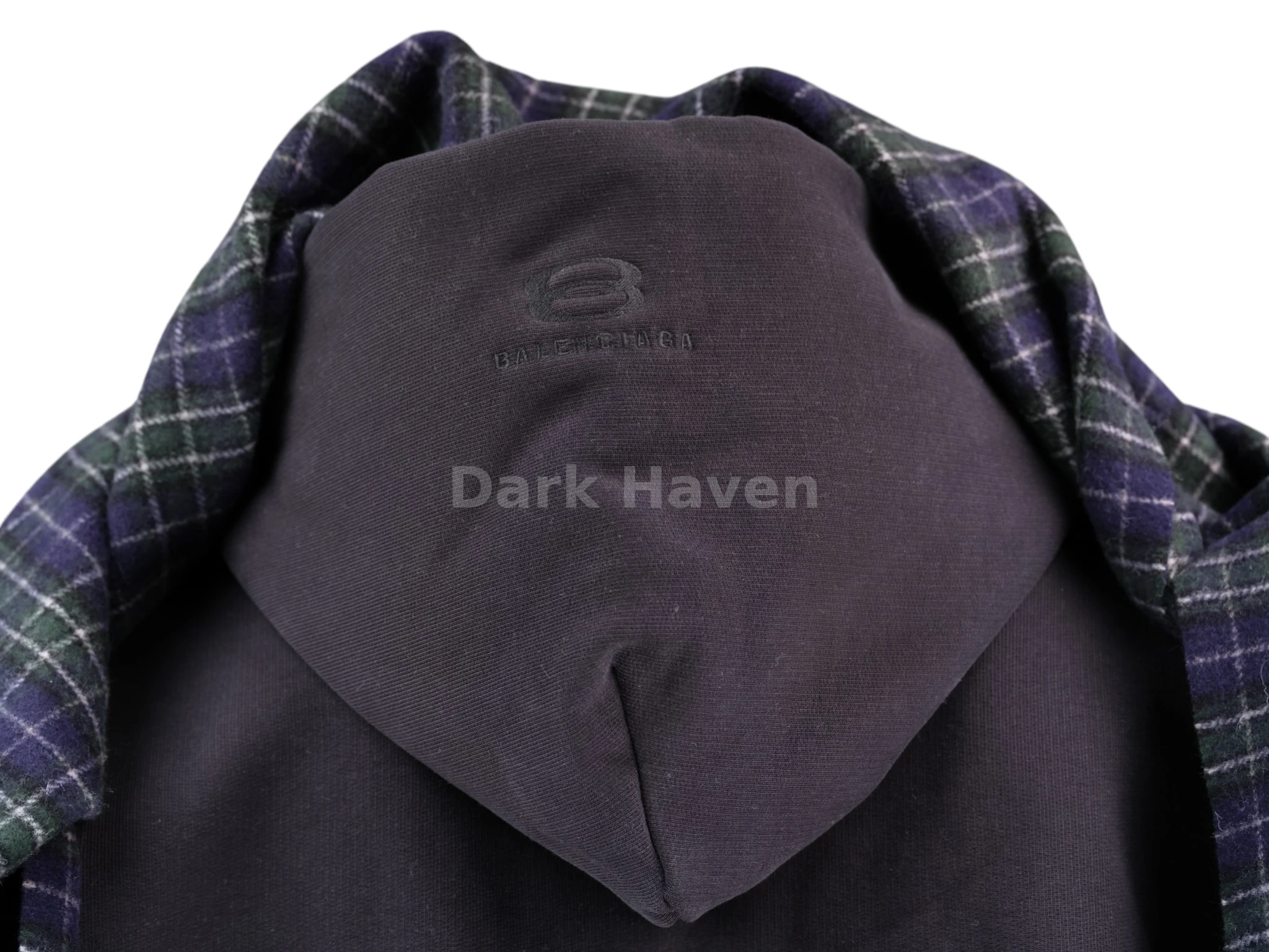 Scarf Zip-Up Hoodie