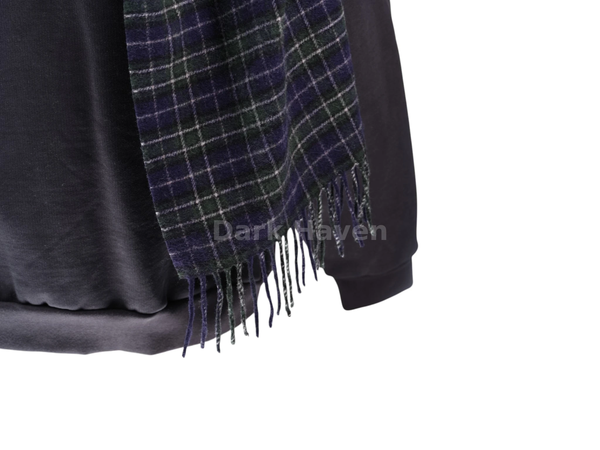 Scarf Zip-Up Hoodie