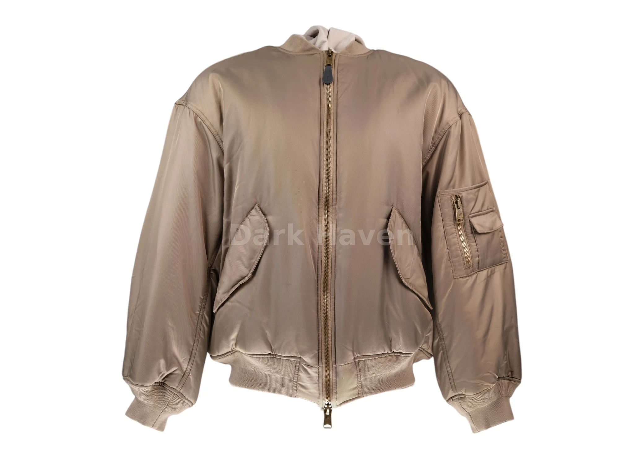 Paris All In Hooded Bomber Jacket