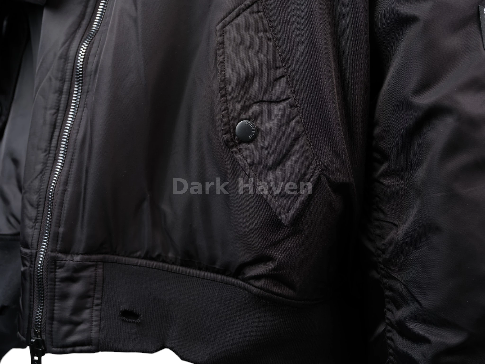 INCOGNITO Bomber Jacket Black