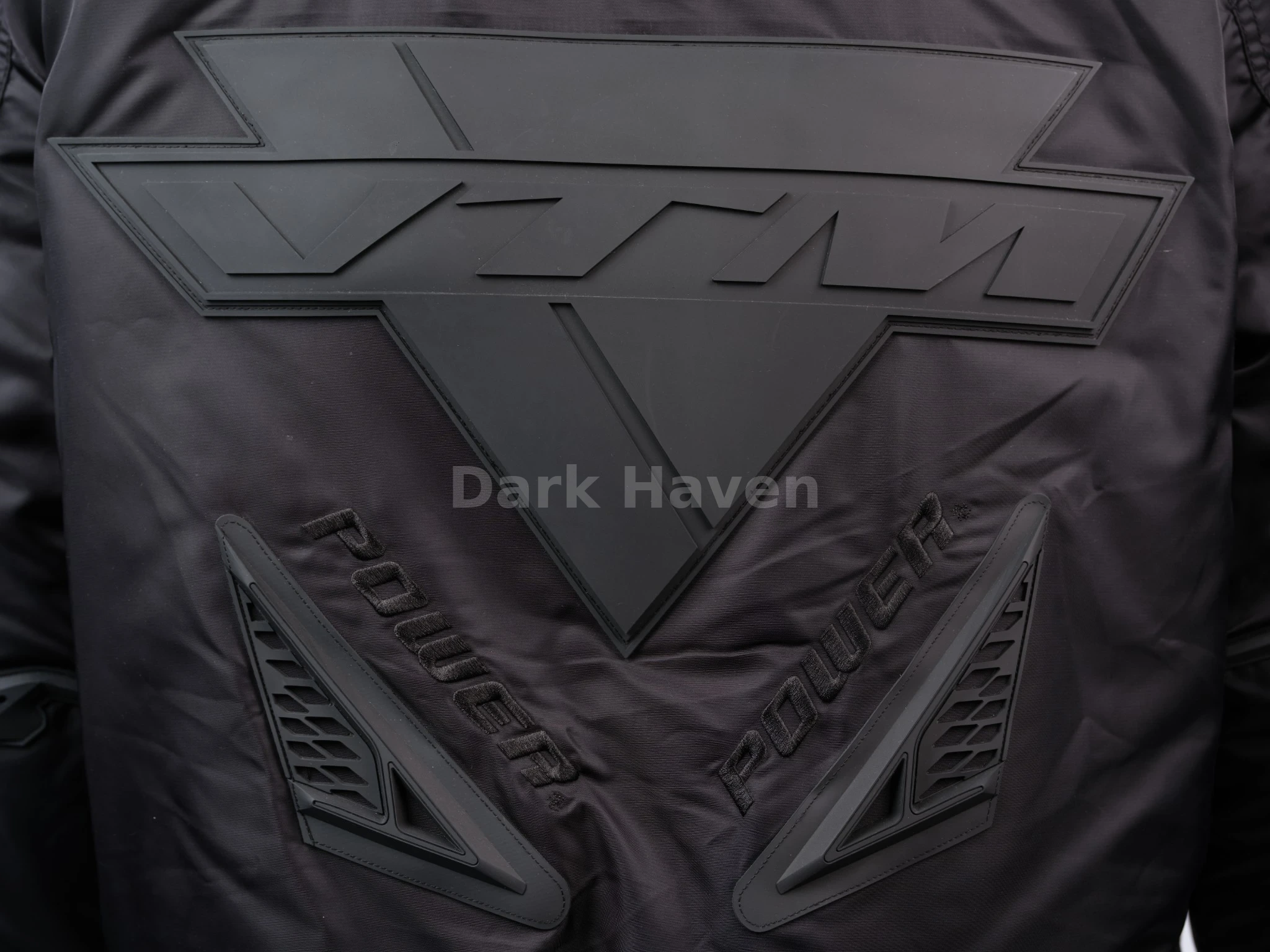 Alpha Industries Triple Black Racing Patch Bomber