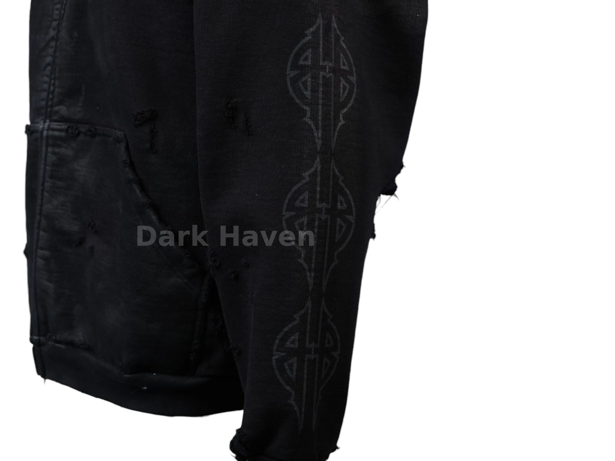 Paris Moon Zip-Up Hoodie