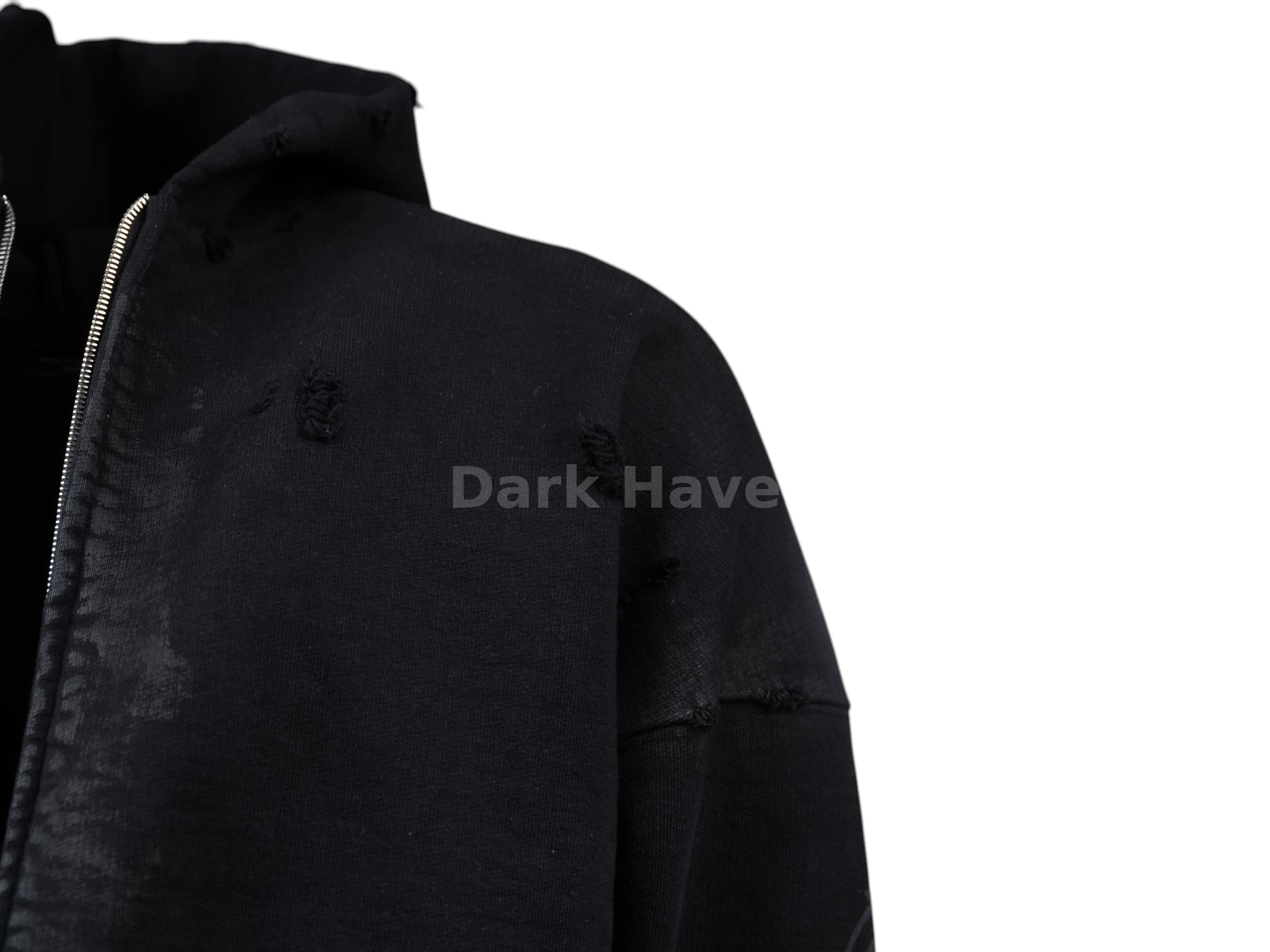 Paris Moon Zip-Up Hoodie