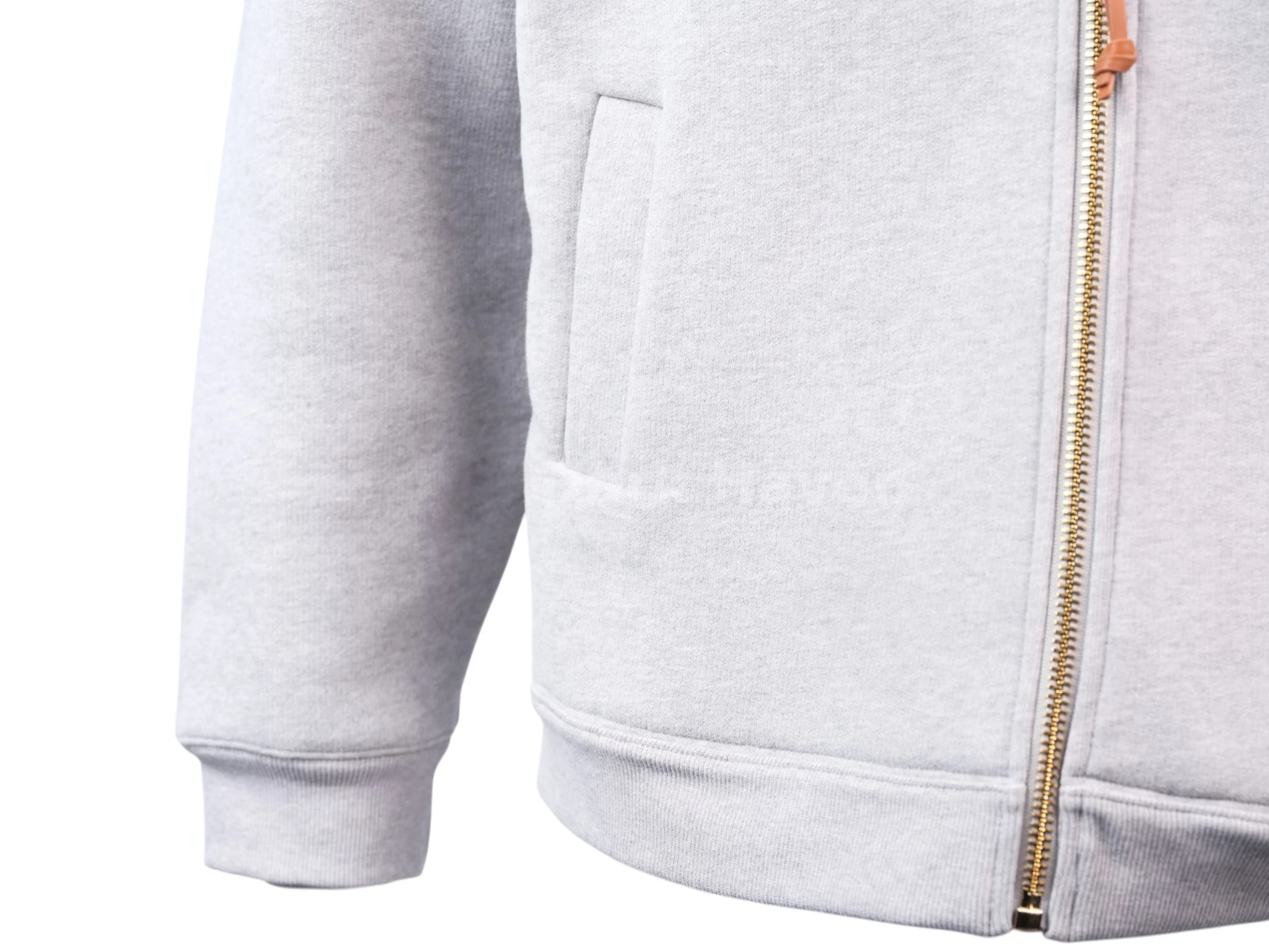 Logo-Embroidered Zip-Up Cashmere/Cotton Jacket