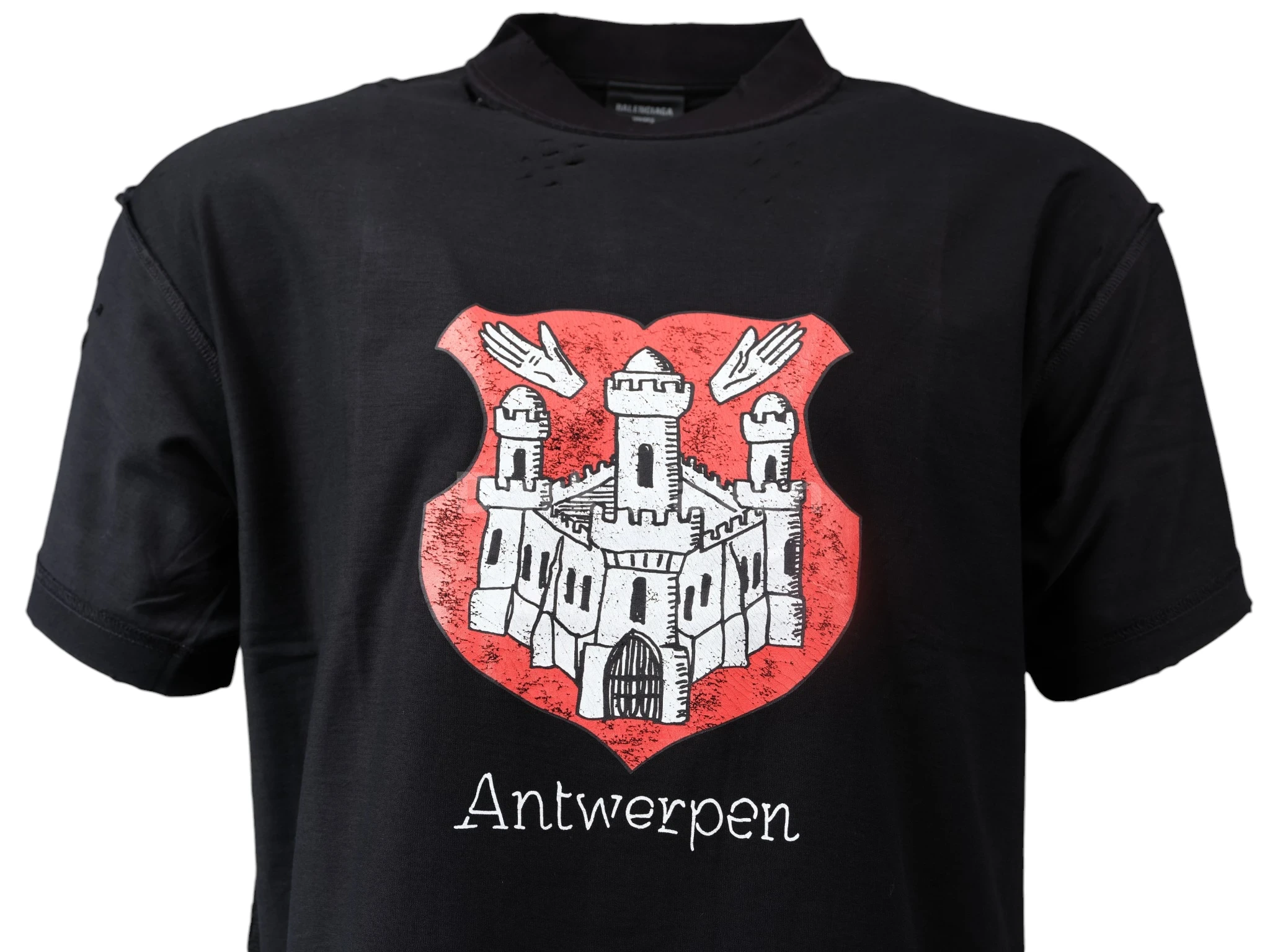Black Antwerpen Inside-Out T-Shirt