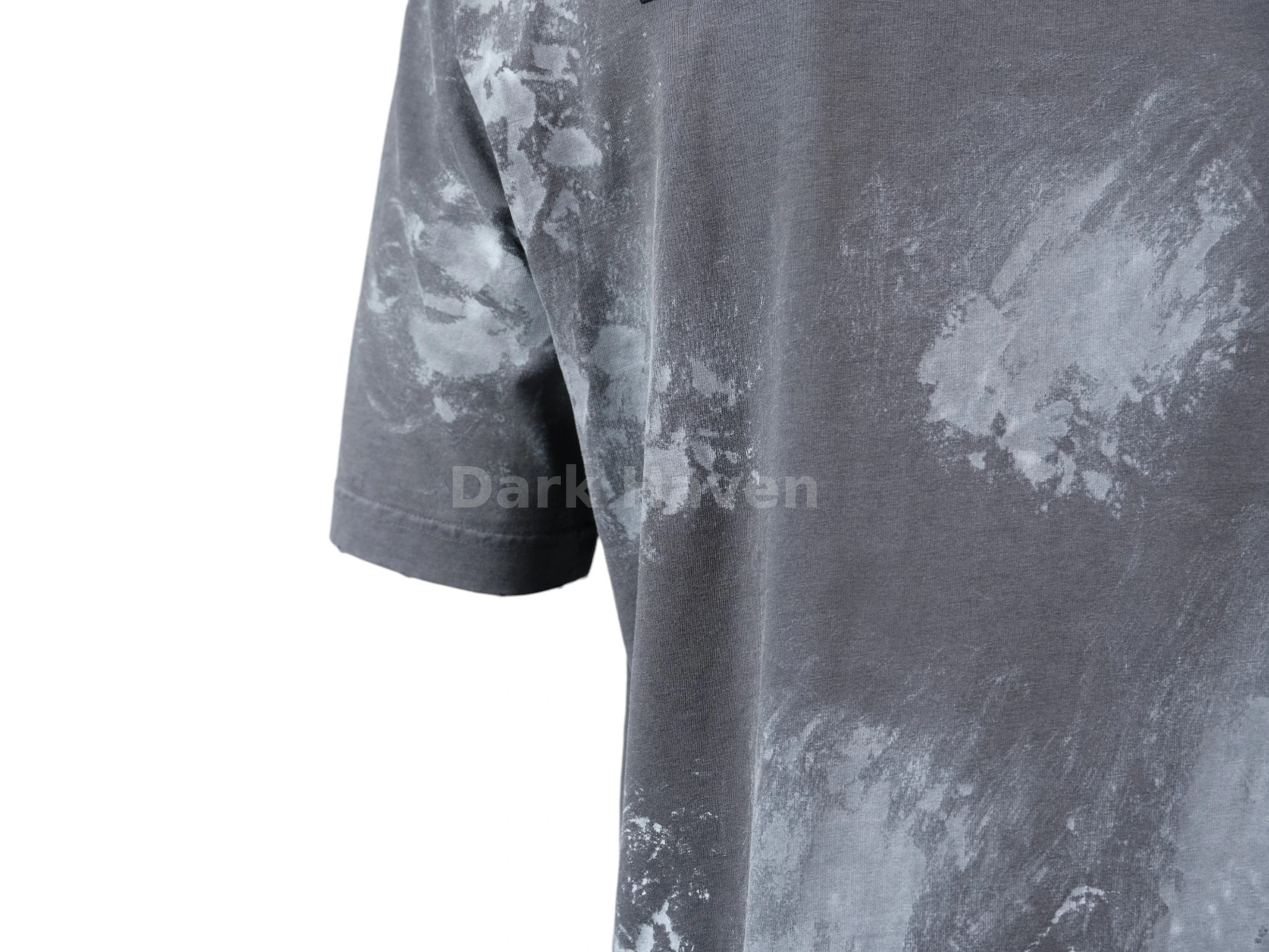Washed Logo Oversized T-Shirt Grey