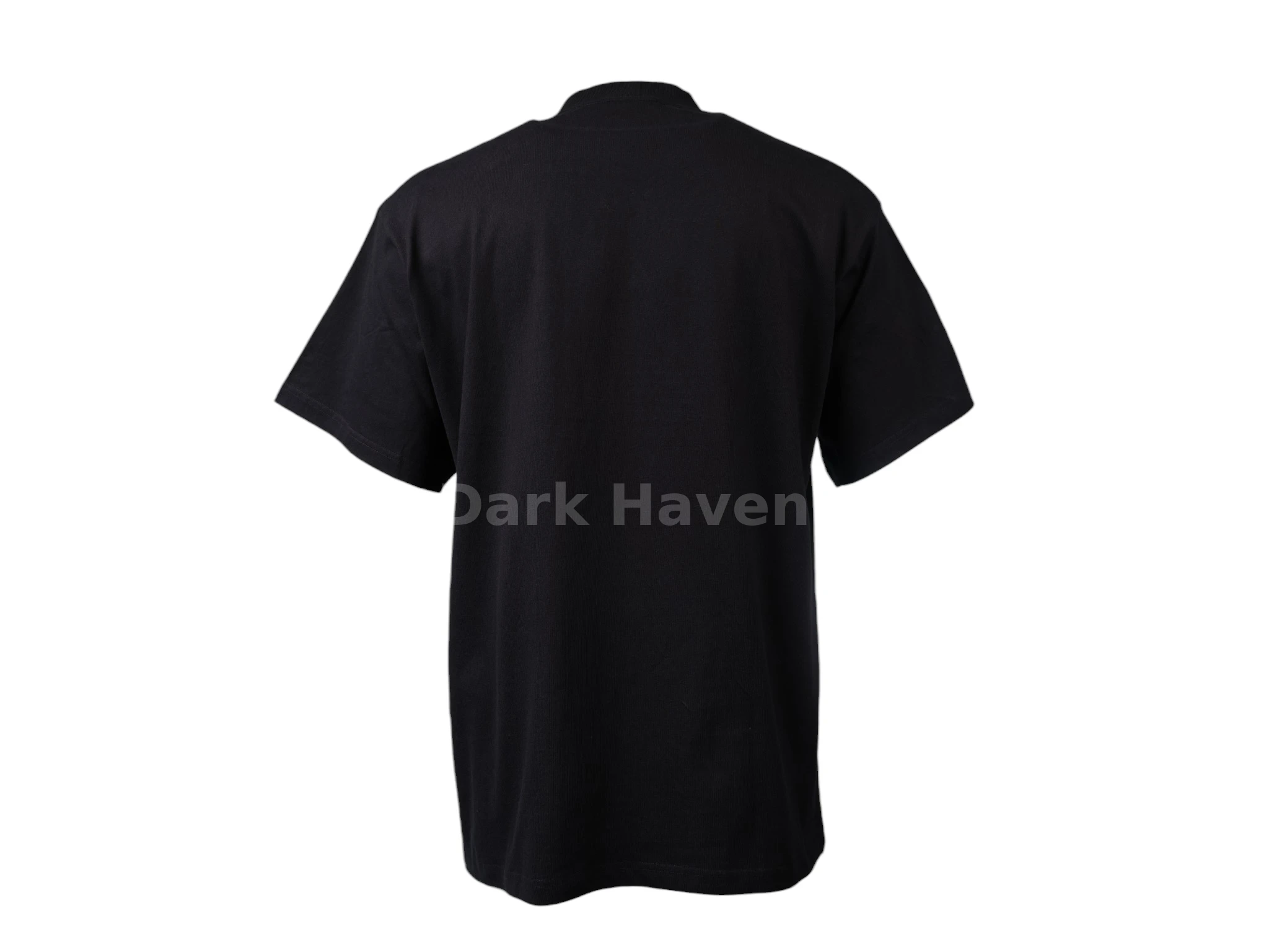 Trefoil Outline Oversized T-Shirt Black