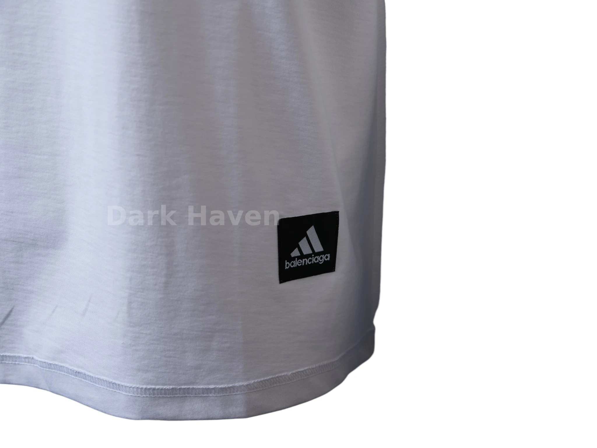 Adidas Logo Oversized T-Shirt White