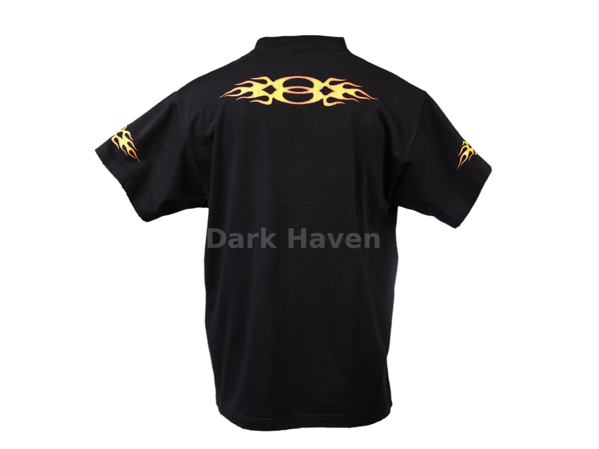 Unisex Burning Unity Oversized T-shirt Black