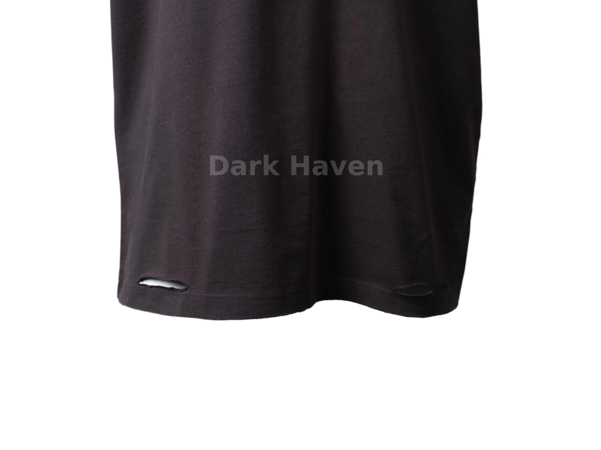 “Planet Earth” Distressed T-Shirt Black