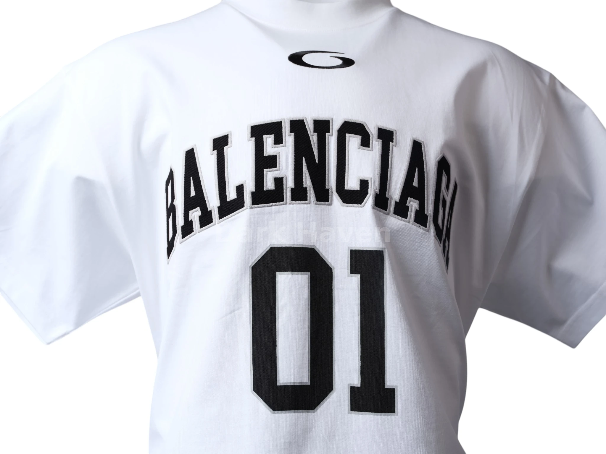 Basketball Series Oversized White T-Shirt