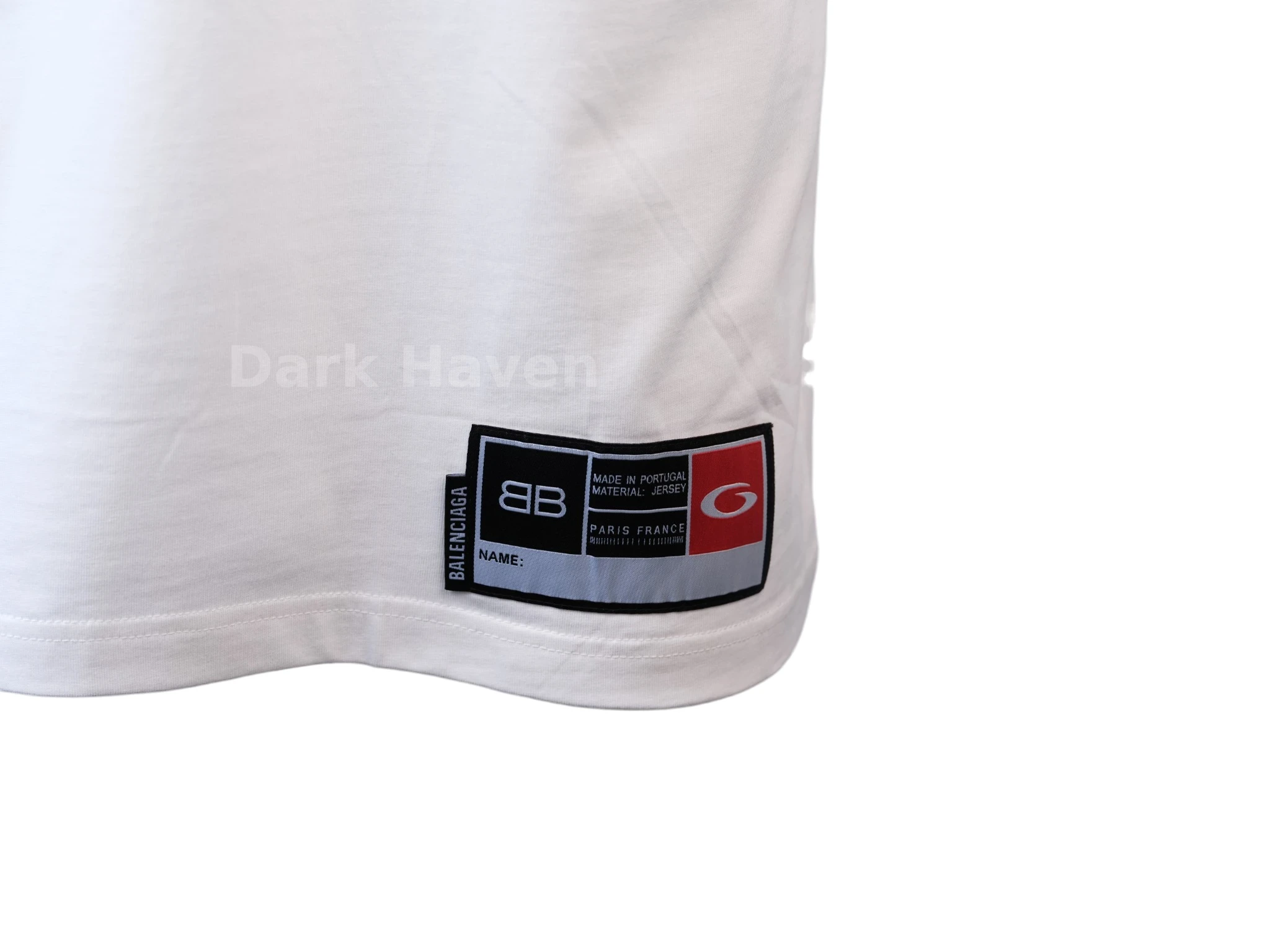 Basketball Series Oversized White T-Shirt
