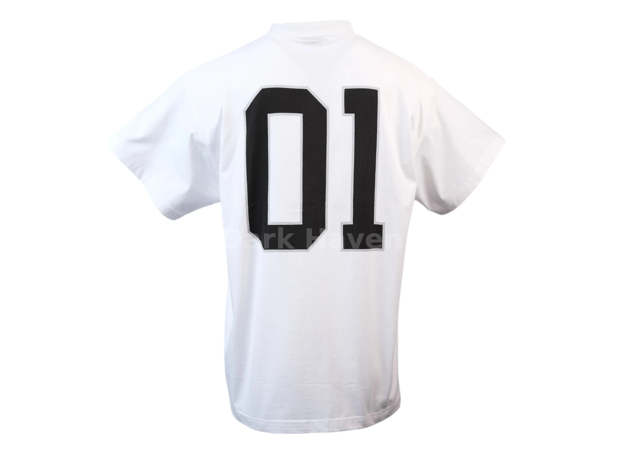 Basketball Series Oversized White T-Shirt