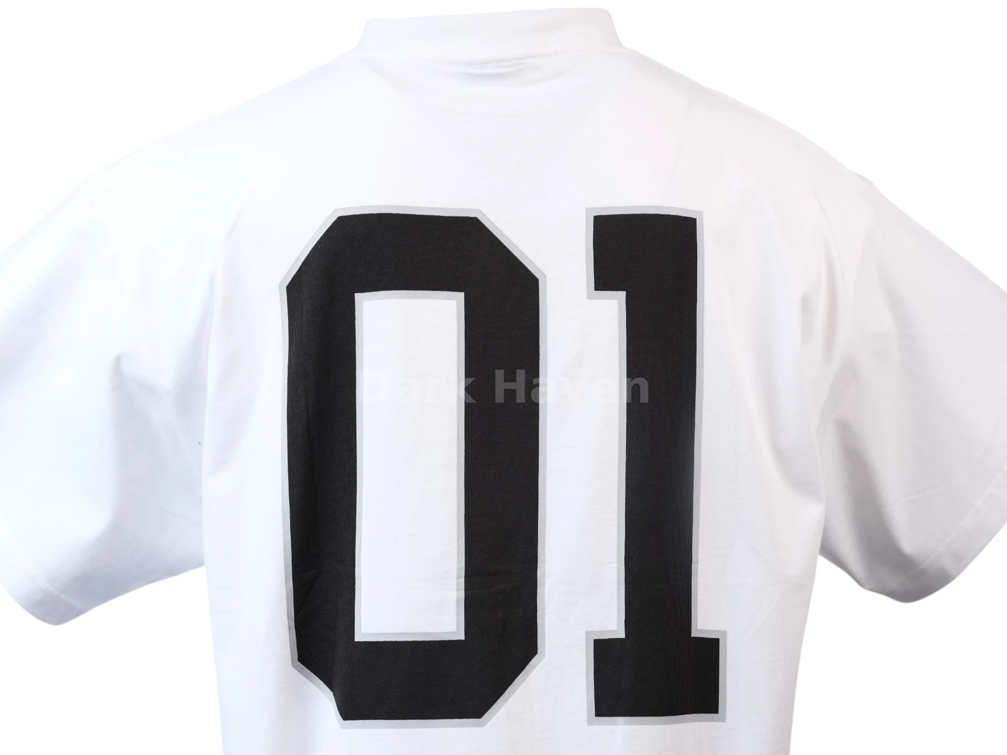 Basketball Series Oversized White T-Shirt
