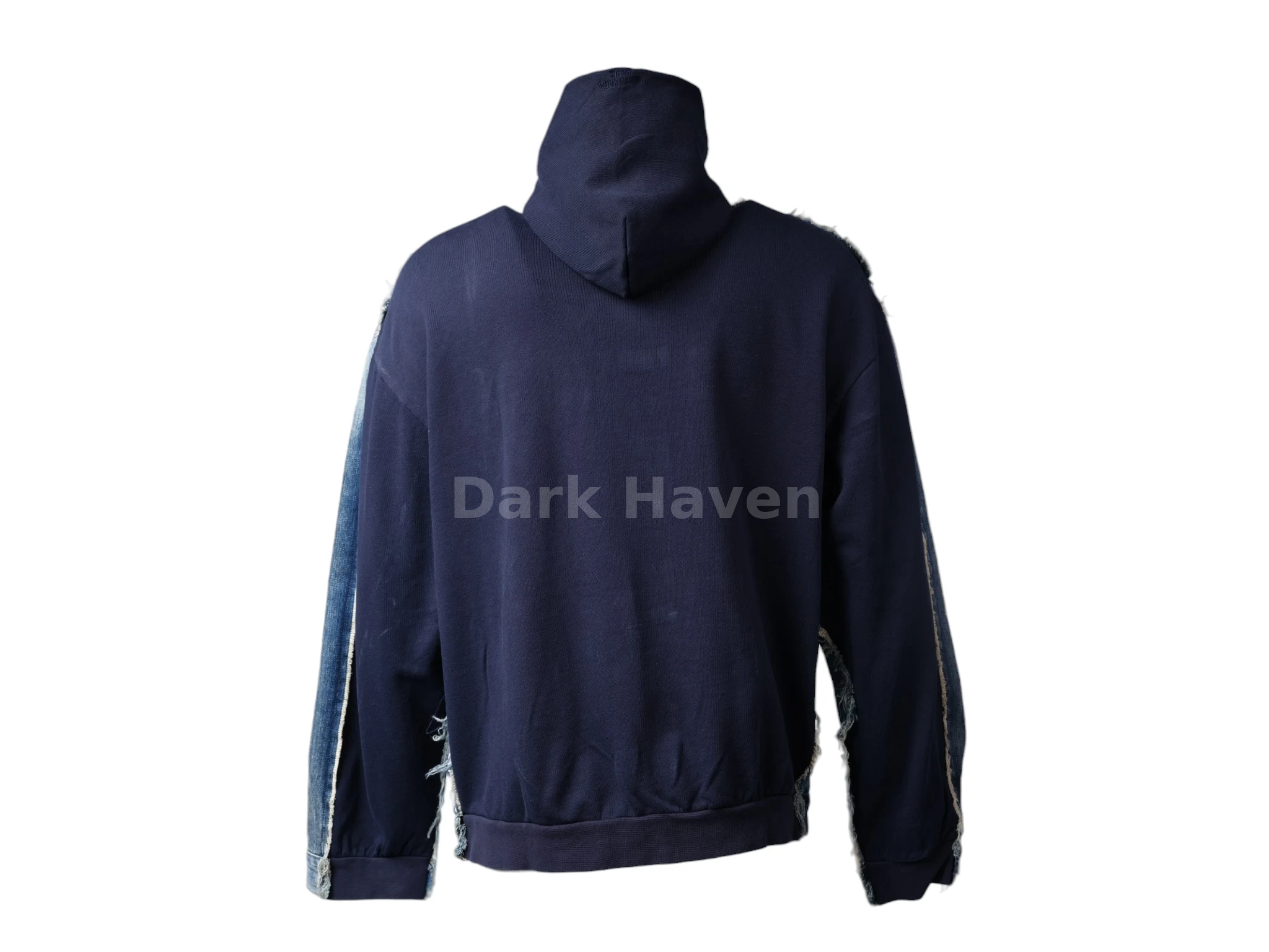 Hybrid Denim Hoodie Jacket Blue / Navy
