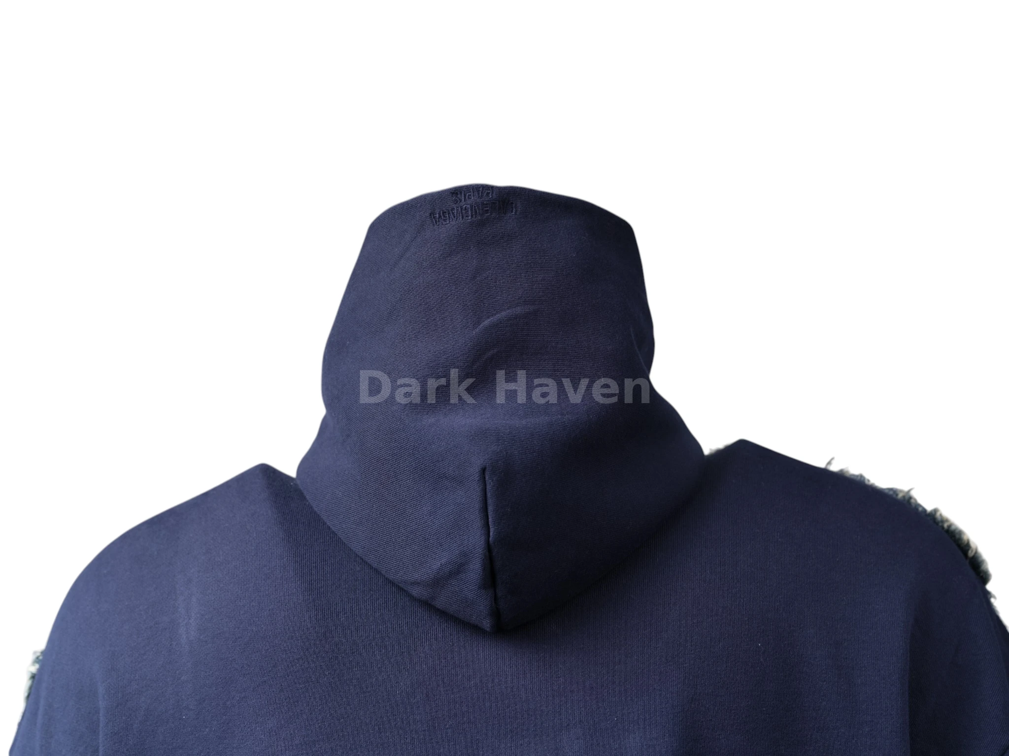 Hybrid Denim Hoodie Jacket Blue / Navy
