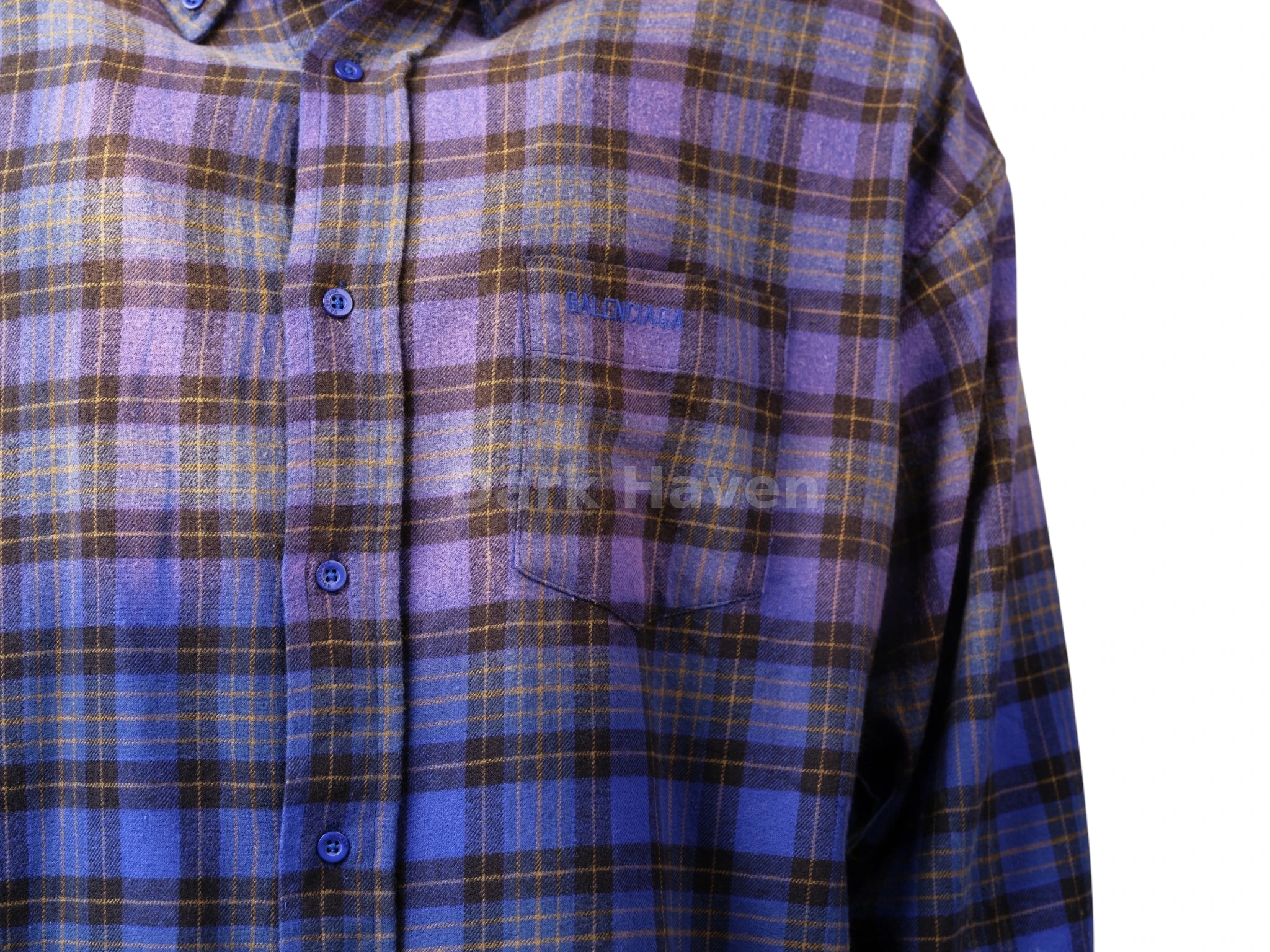 Shirt Large Fit in Purple
