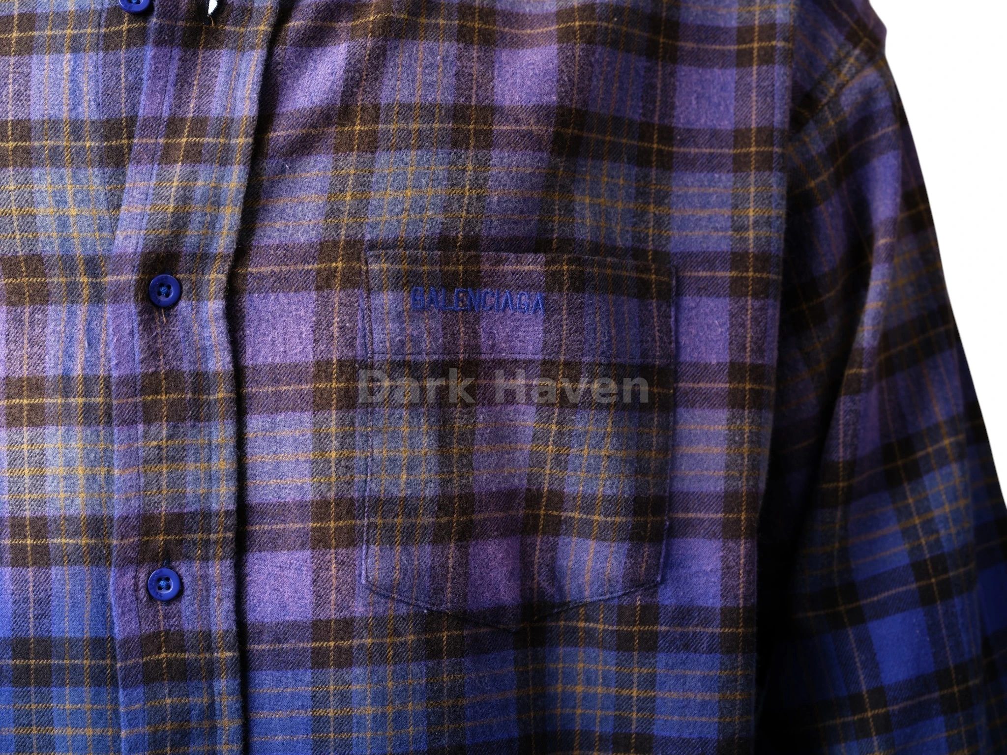 Shirt Large Fit in Purple