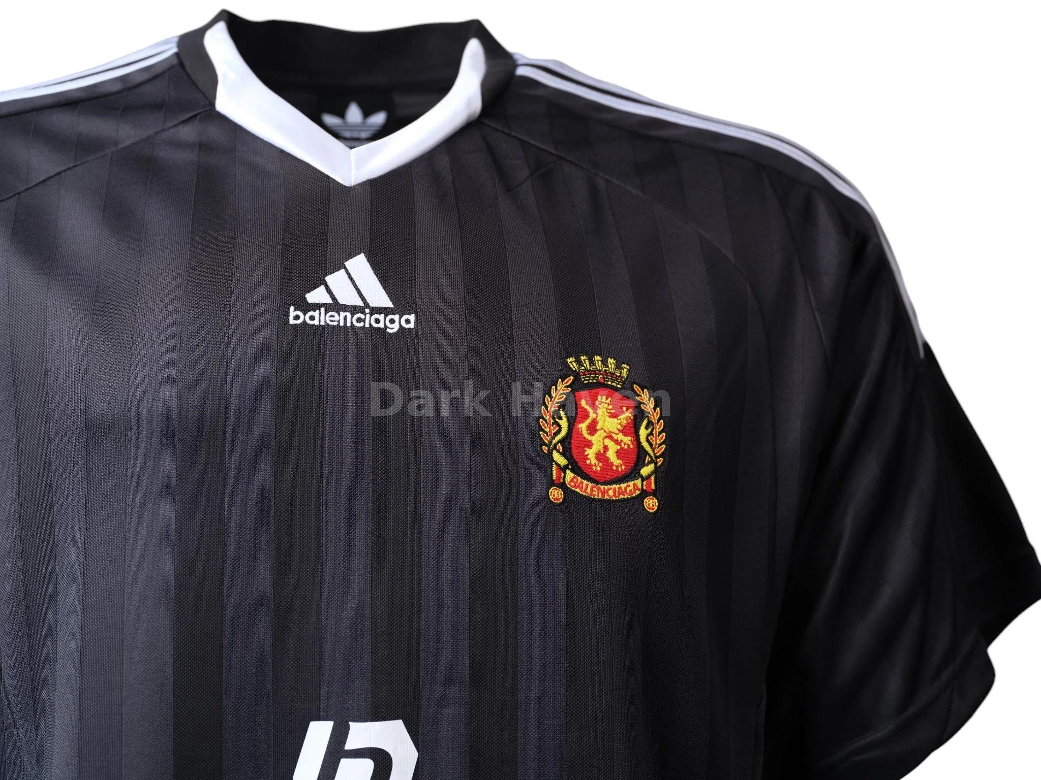 Adidas Soccer T-shirt Oversized Black