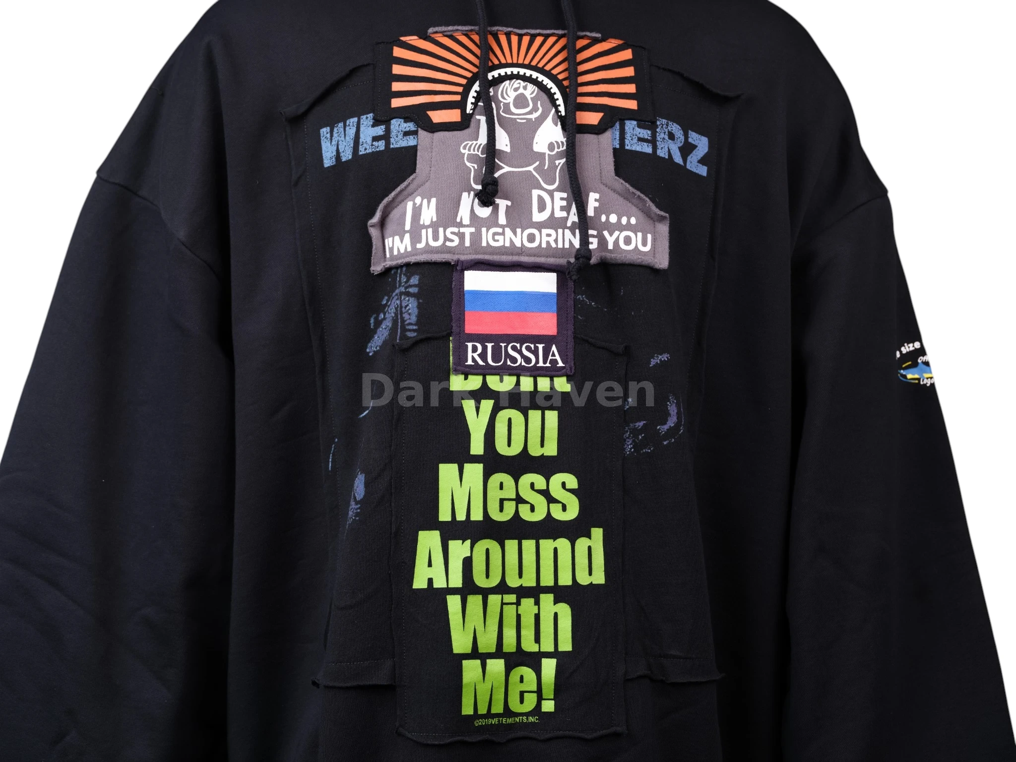 Russian Patch Hoodie