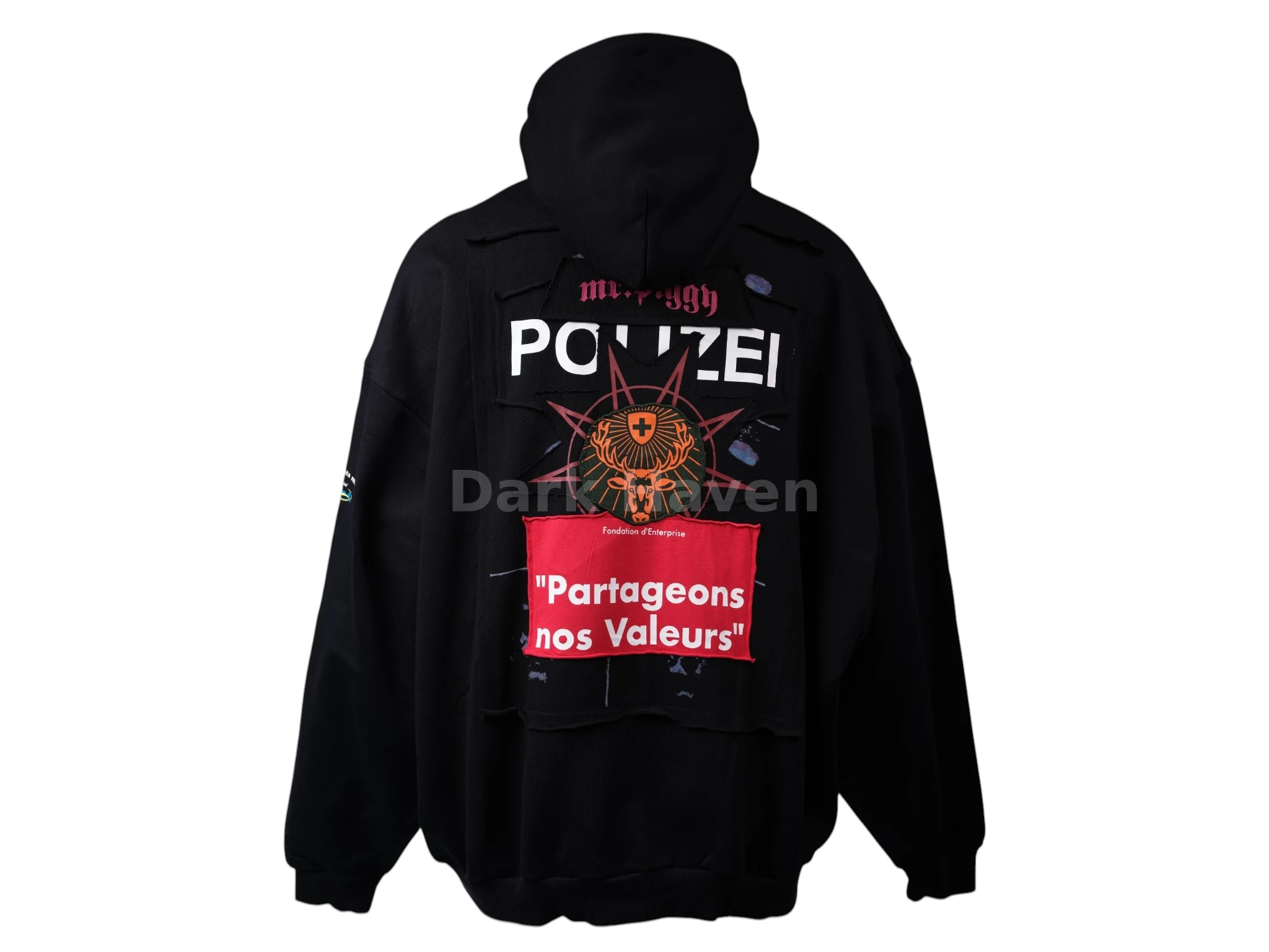 Russian Patch Hoodie