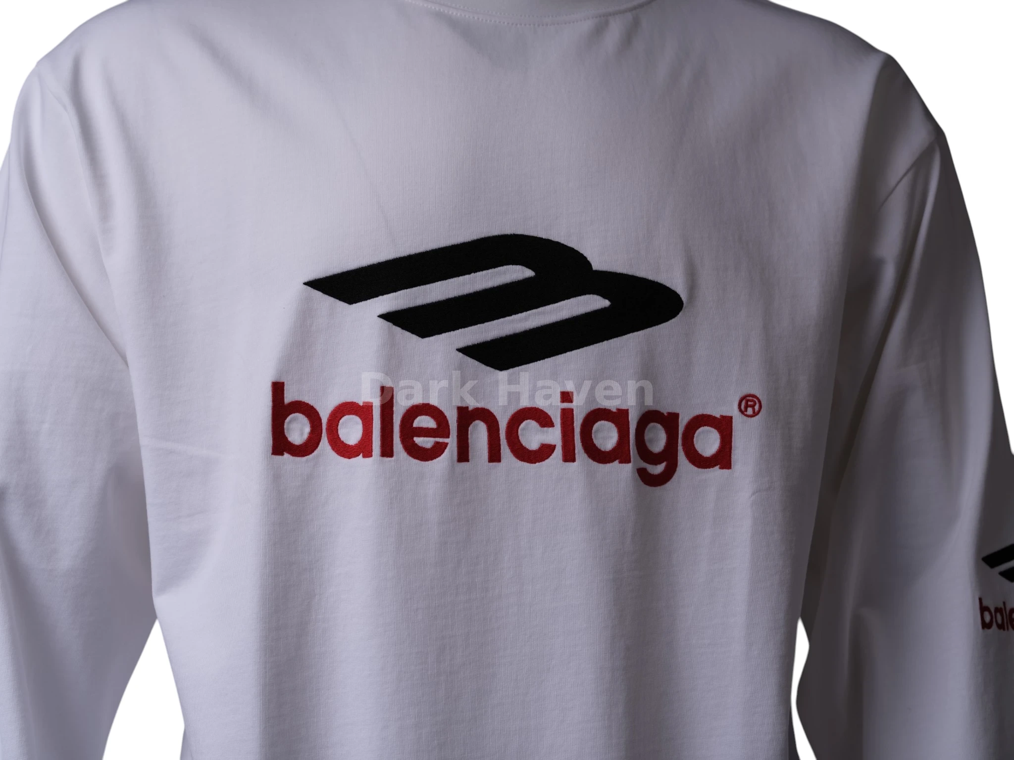 3b sports icon long sleeve white