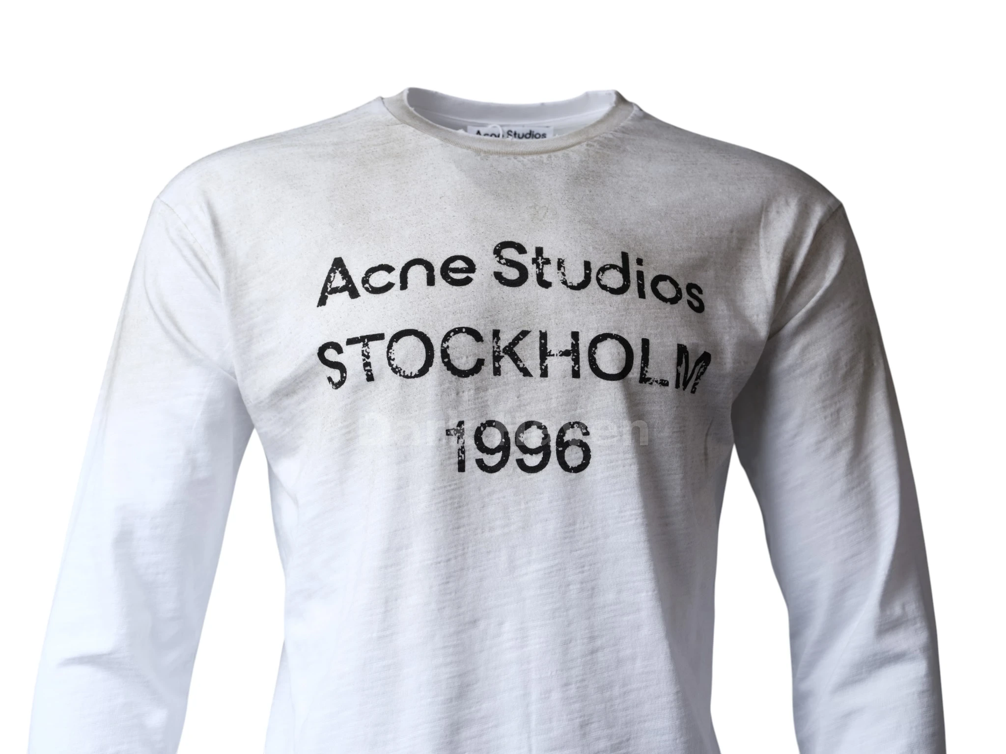 Stockholm 1996 Longsleeve White
