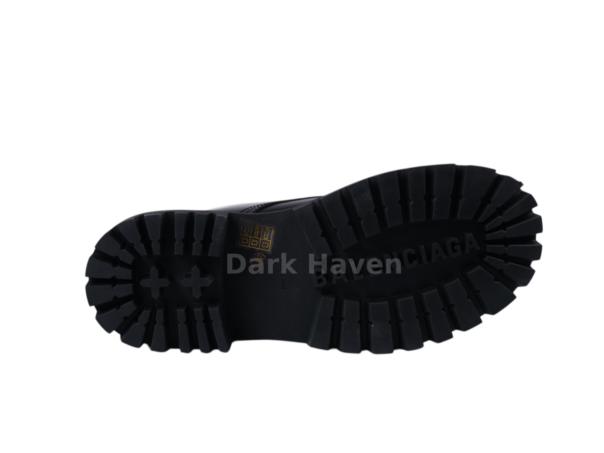 Balenciaga Strike Boots Leather Black